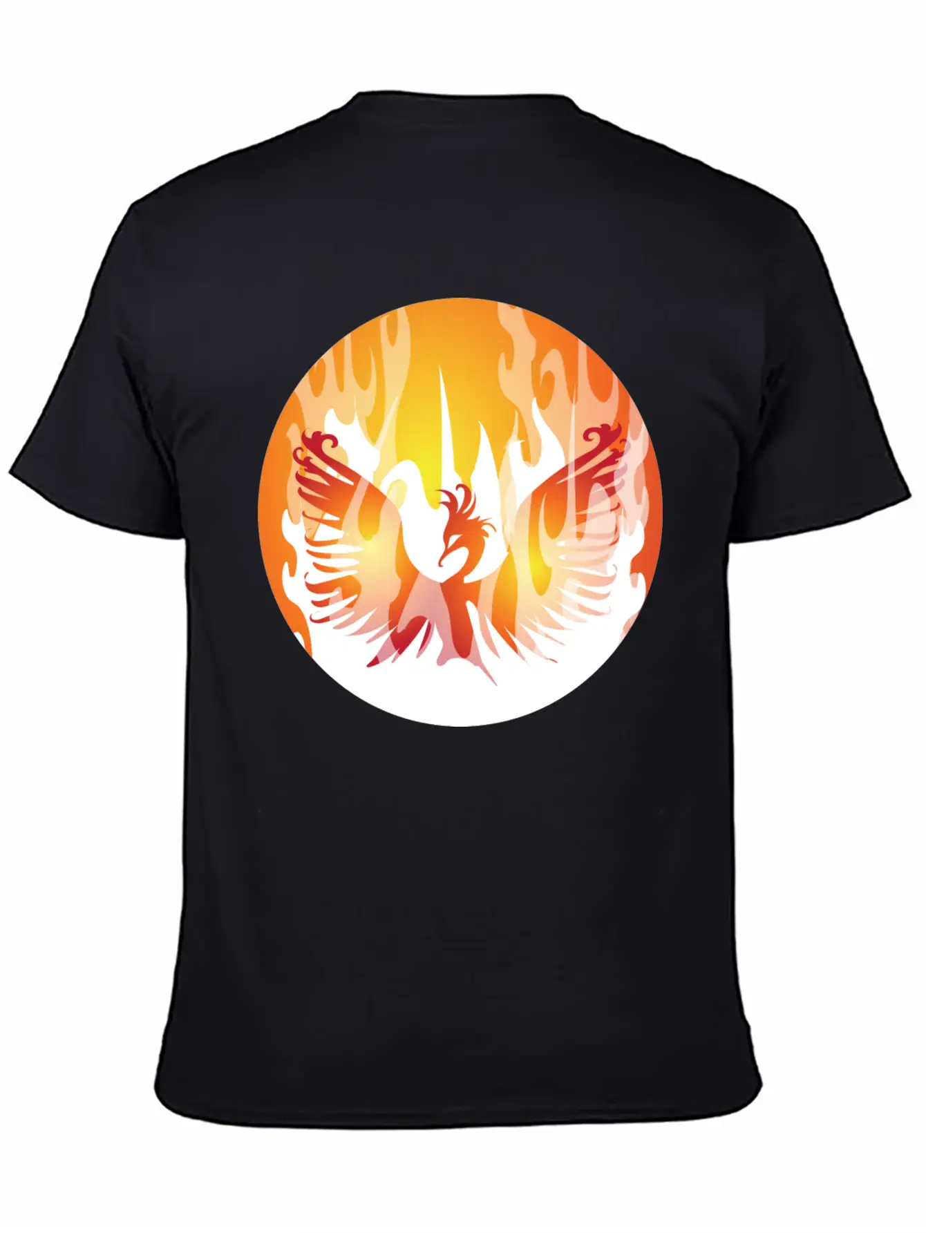 Phoenix Rising Breathable Soft Cotton T-Shirt – Timeless Casual Look