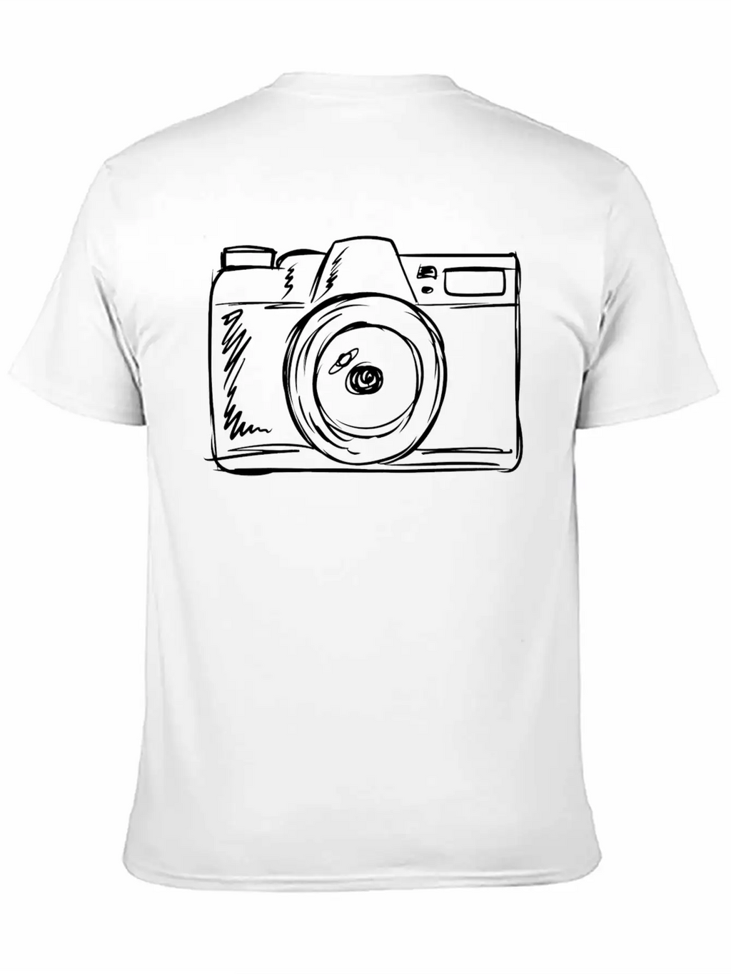 Photographer Camera Photography Breathable Soft Cotton T-Shirt – Timeless Casual Look