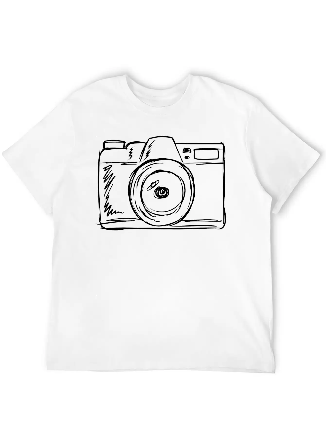 Photographer Camera Photography Breathable Soft Cotton T-Shirt – Timeless Casual Look