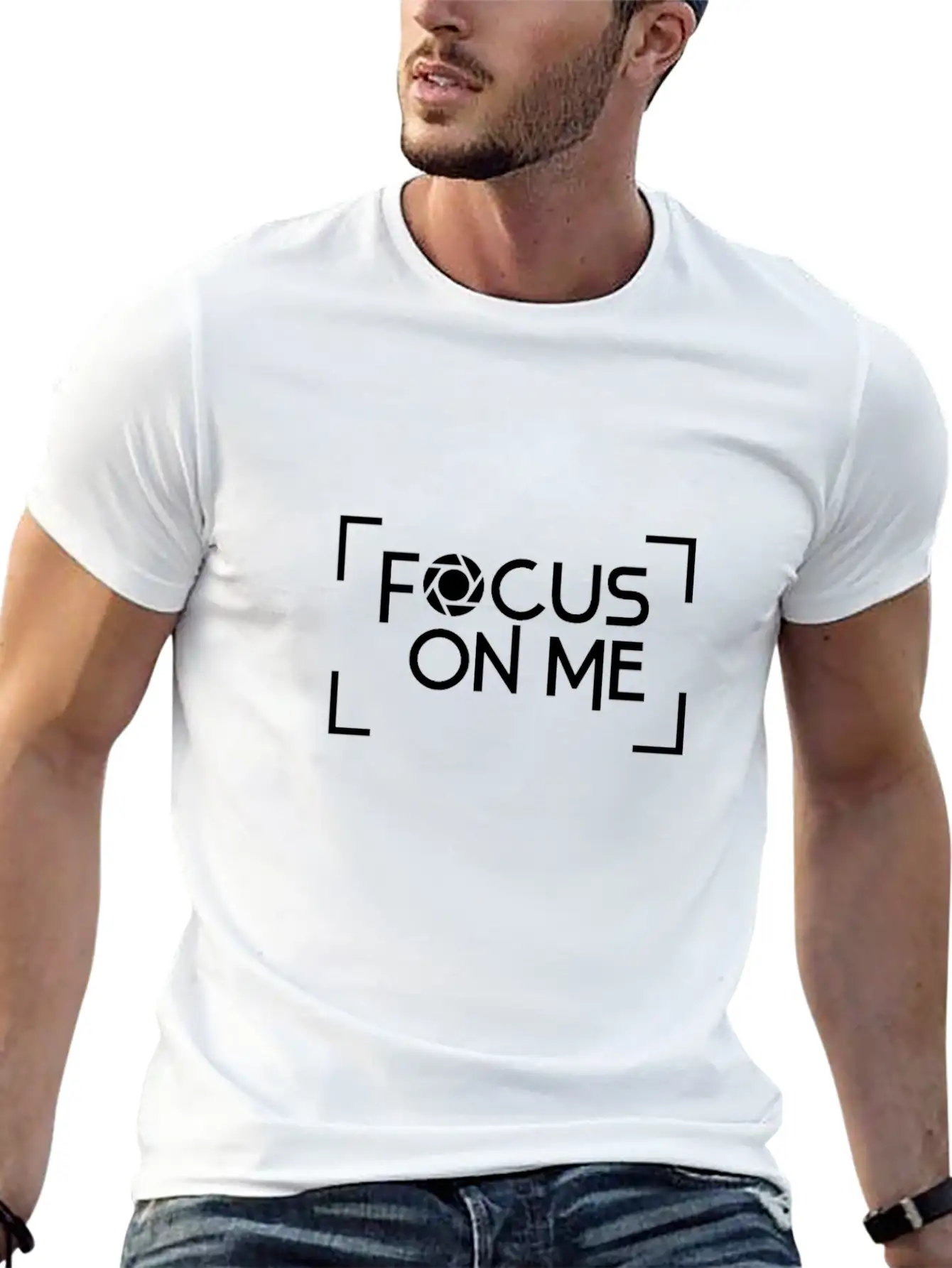 Photography Camera Focus Unisex Casual T-Shirt – Clean Design For Daily Comfort