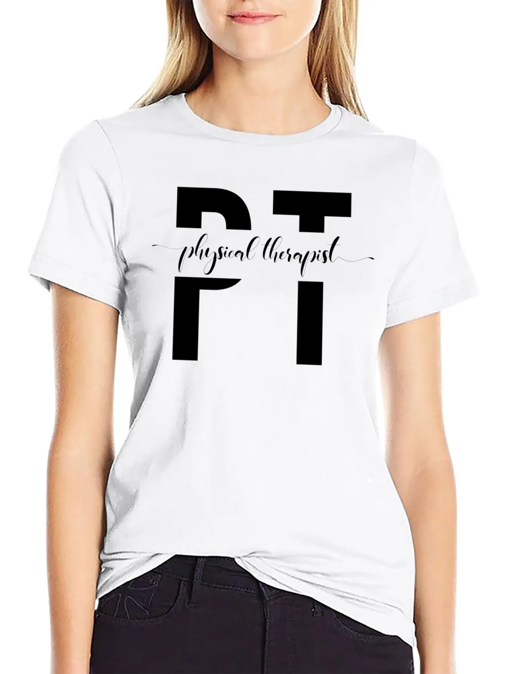 Physical Therapist Physical Therapy Stylish Everyday T-Shirt – Unisex Basic Cotton Tee