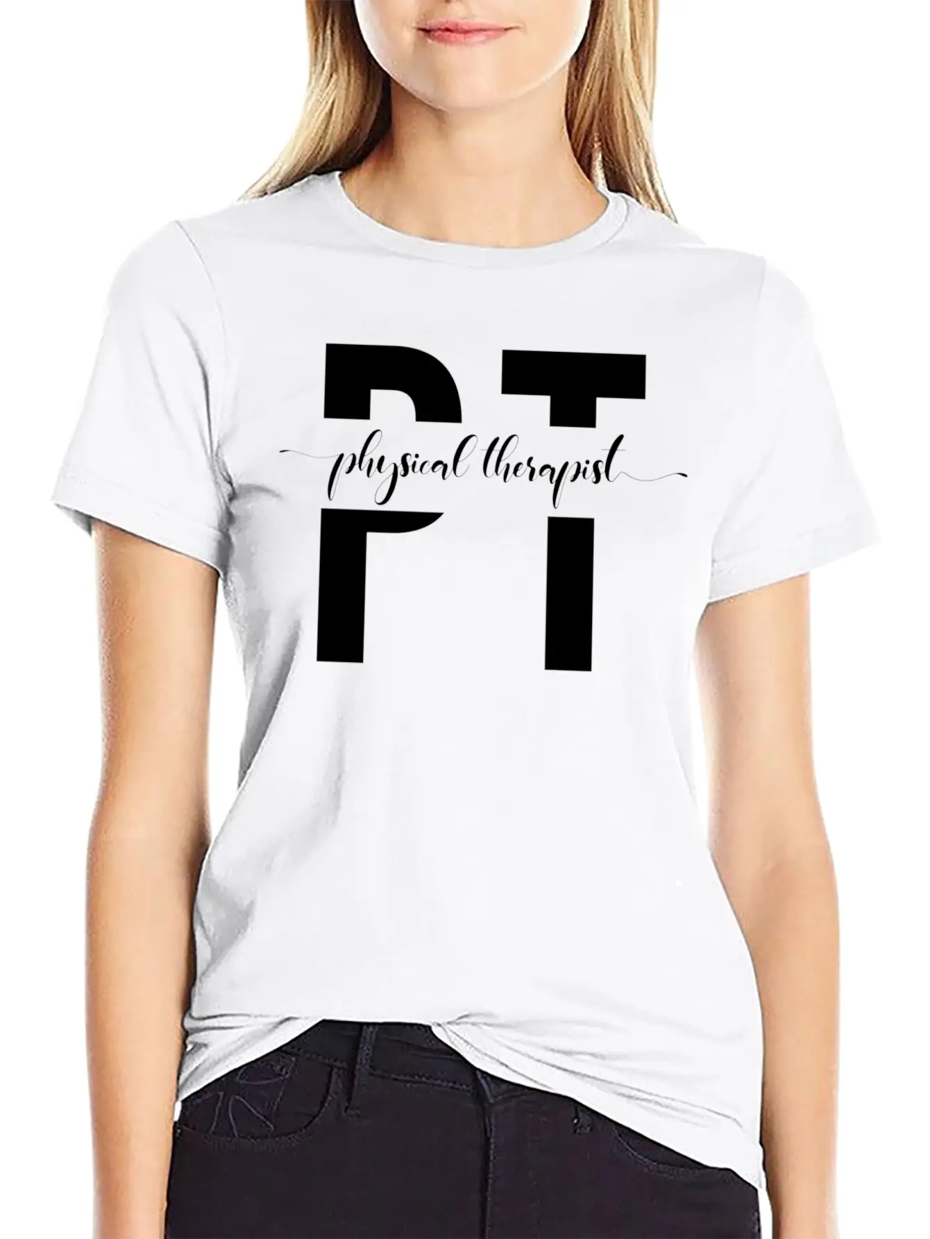 Physical Therapist Physical Therapy Stylish Everyday T-Shirt – Unisex Basic Cotton Tee
