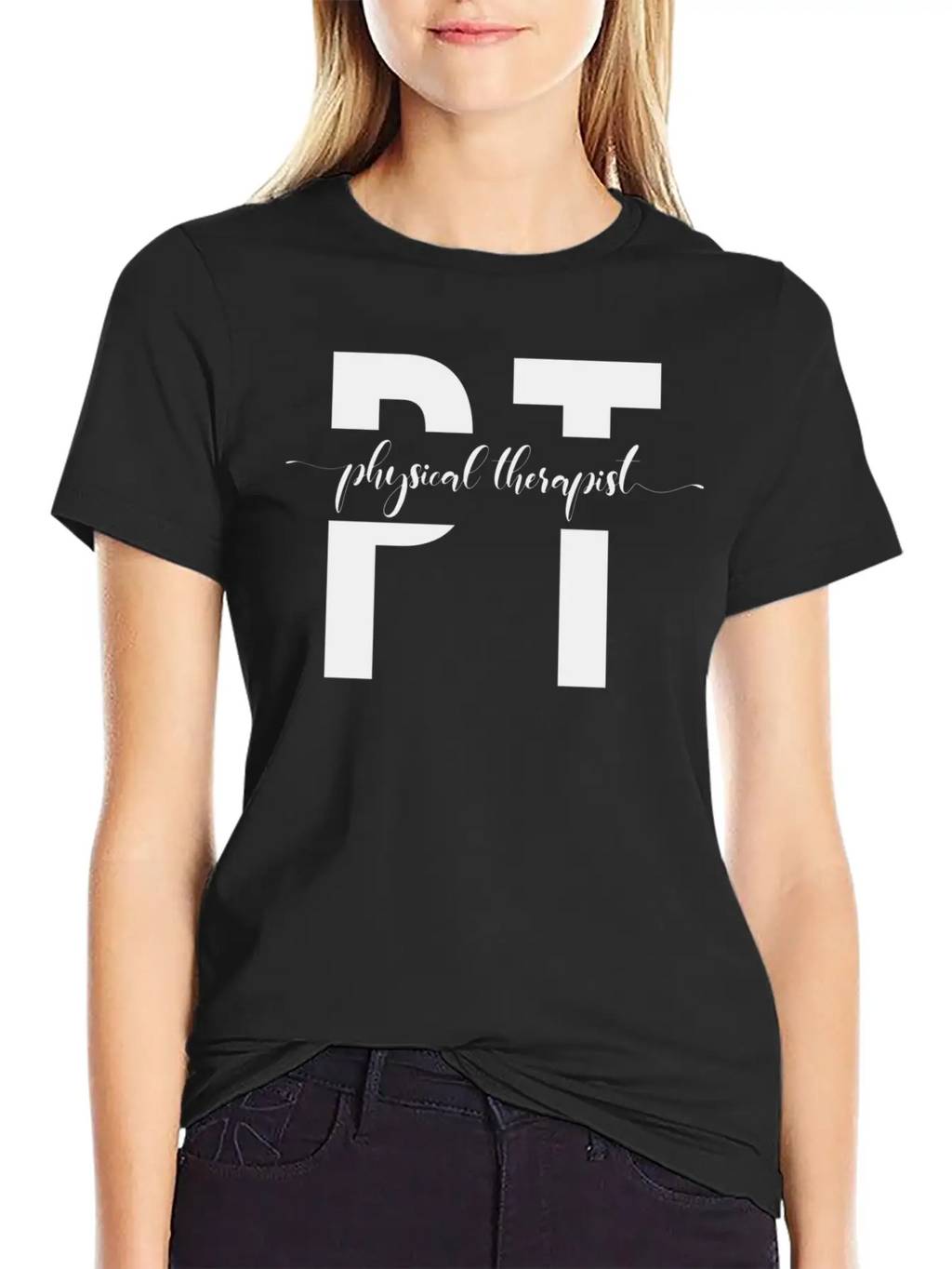 Physical Therapist Physical Therapy Stylish Everyday T-Shirt – Unisex Basic Cotton Tee