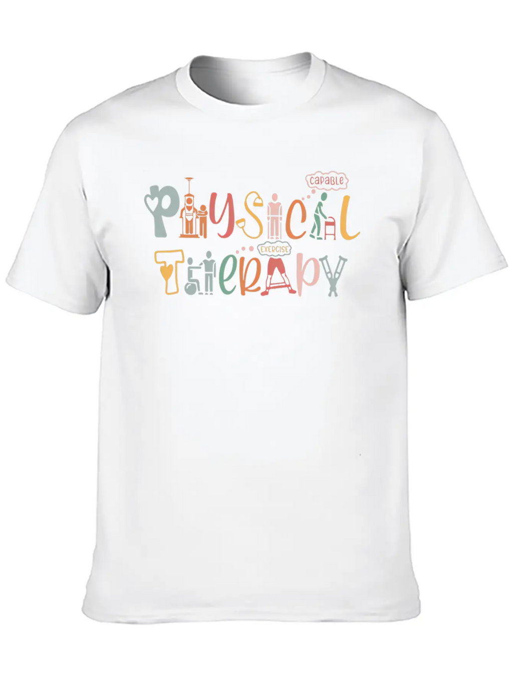 Physical Therapy Physical Therapist Pt Breathable Soft Cotton T-Shirt – Timeless Casual Look