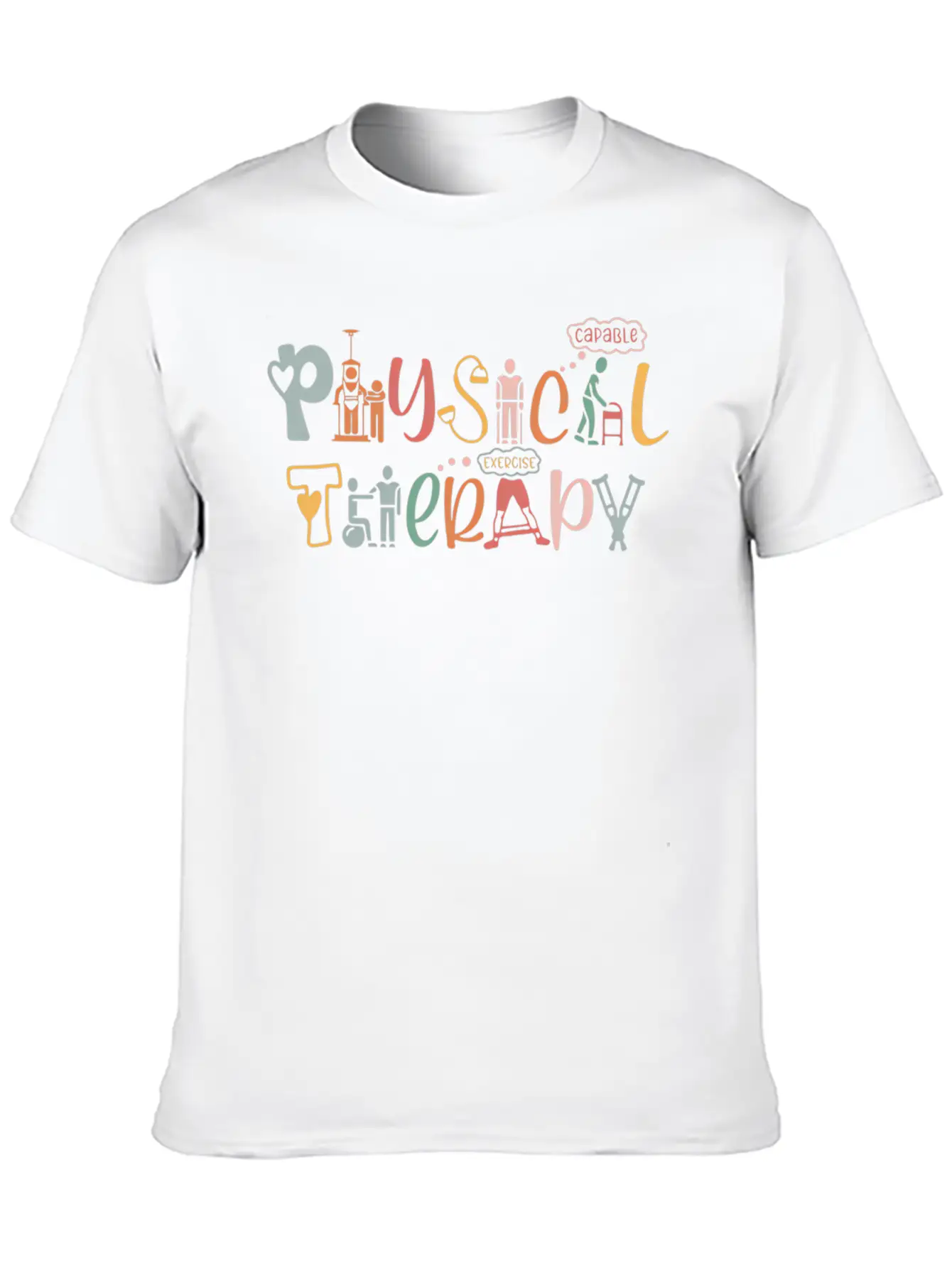 Physical Therapy Physical Therapist Pt Breathable Soft Cotton T-Shirt – Timeless Casual Look