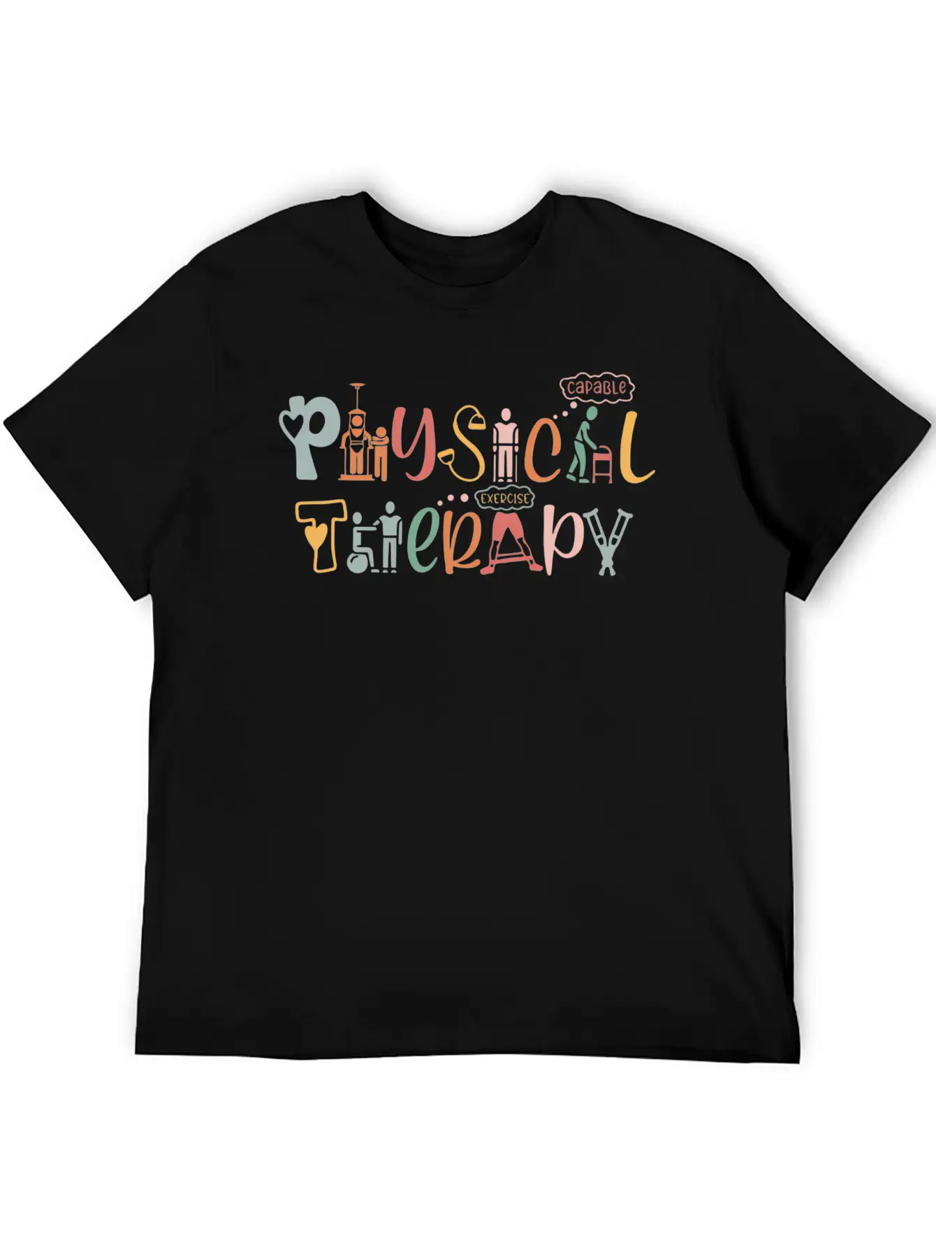 Physical Therapy Physical Therapist Pt Breathable Soft Cotton T-Shirt – Timeless Casual Look
