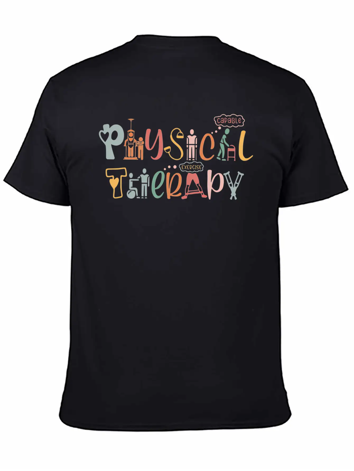 Physical Therapy Physical Therapist Pt Breathable Soft Cotton T-Shirt – Timeless Casual Look