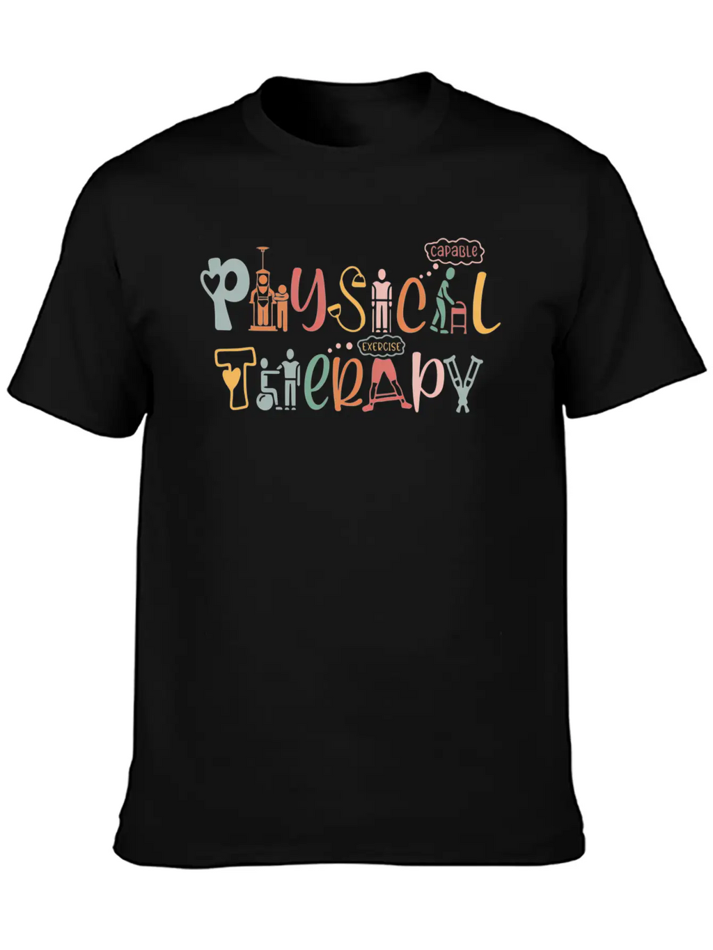 Physical Therapy Physical Therapist Pt Breathable Soft Cotton T-Shirt – Timeless Casual Look
