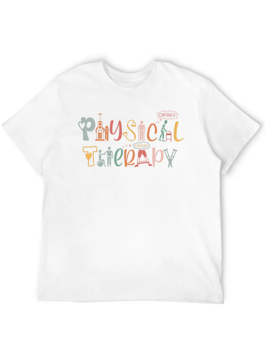 Physical Therapy Physical Therapist Pt Breathable Soft Cotton T-Shirt – Timeless Casual Look