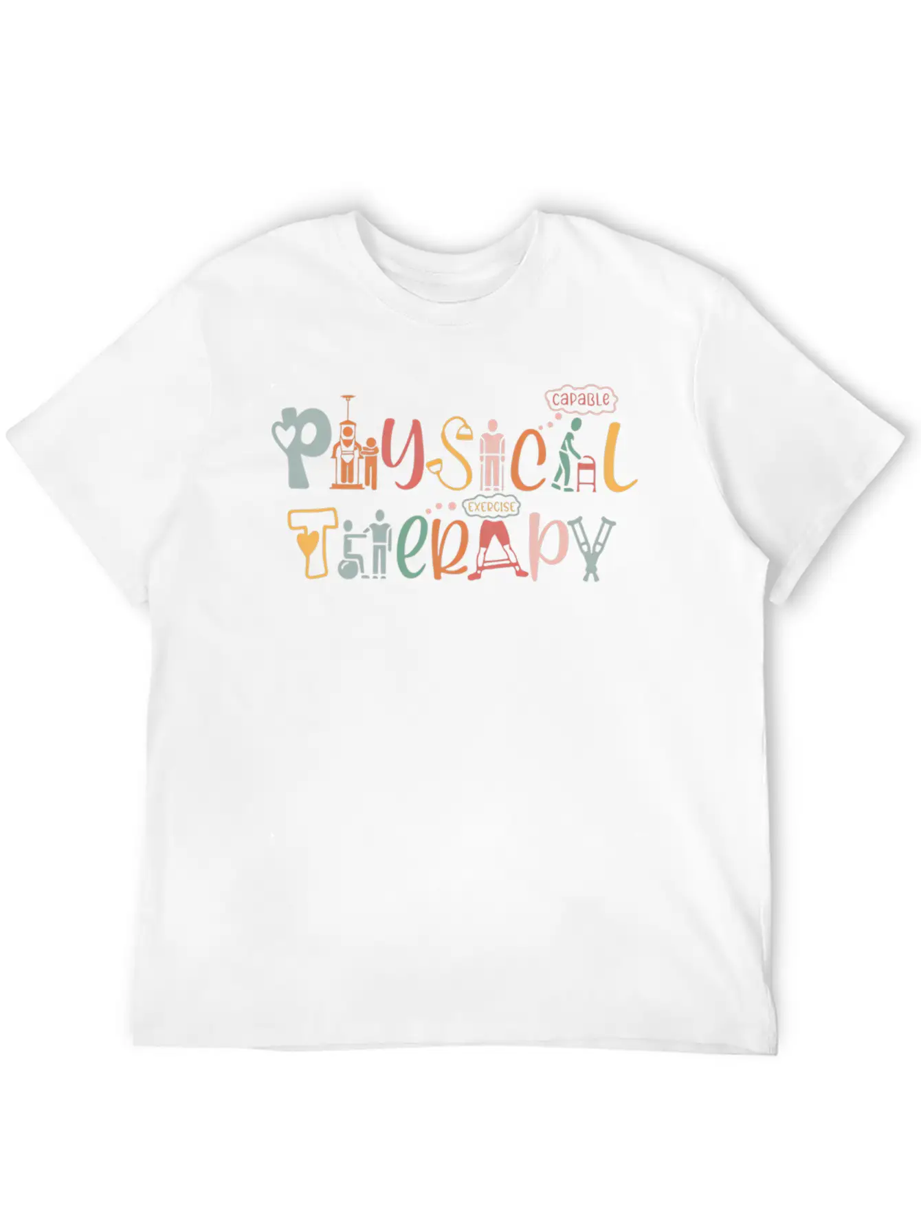 Physical Therapy Physical Therapist Pt Breathable Soft Cotton T-Shirt – Timeless Casual Look