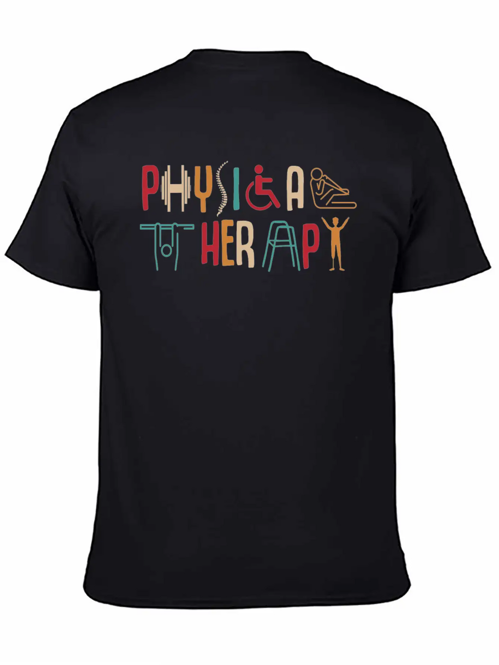 Physical Therapy Unisex Short Sleeve Soft Cotton T-Shirt – Casual Everyday Wear
