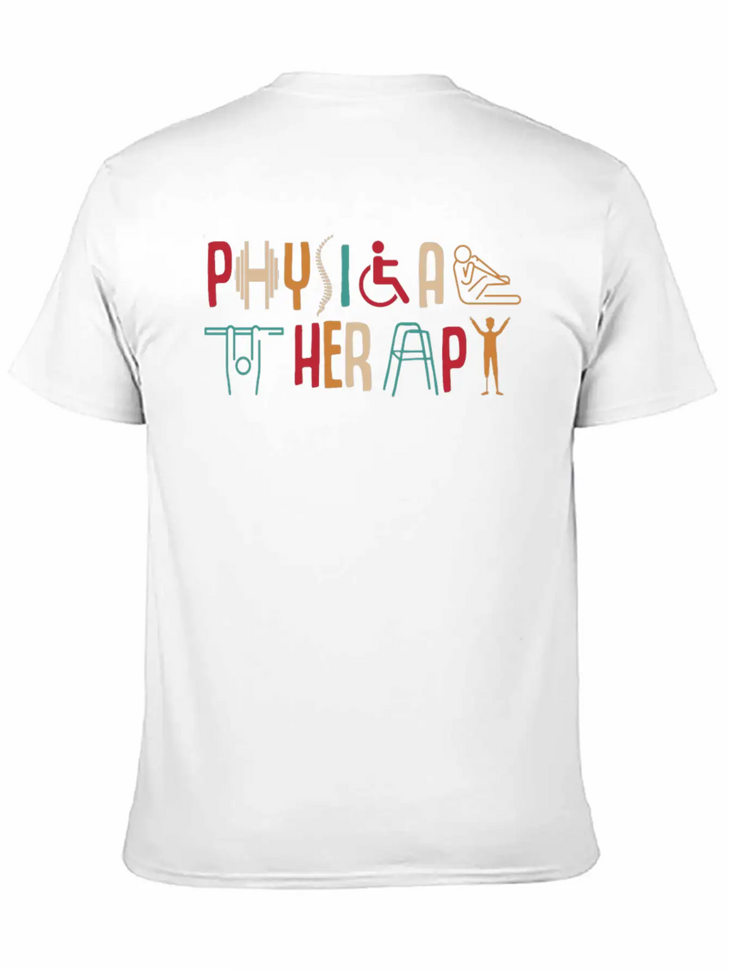 Physical Therapy Unisex Short Sleeve Soft Cotton T-Shirt – Casual Everyday Wear
