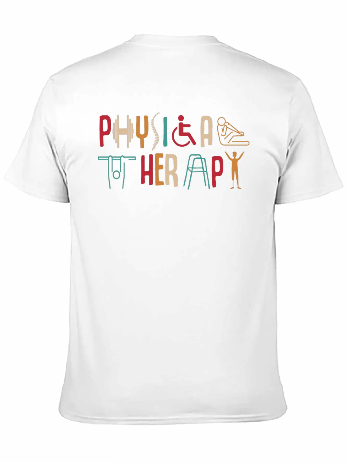 Physical Therapy Unisex Short Sleeve Soft Cotton T-Shirt – Casual Everyday Wear