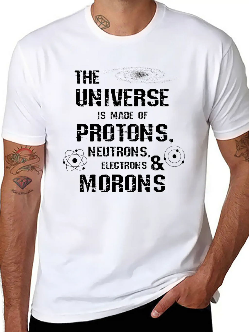 Physicist Universe Essential Cotton Tee For Daily Outfits – Unisex Style