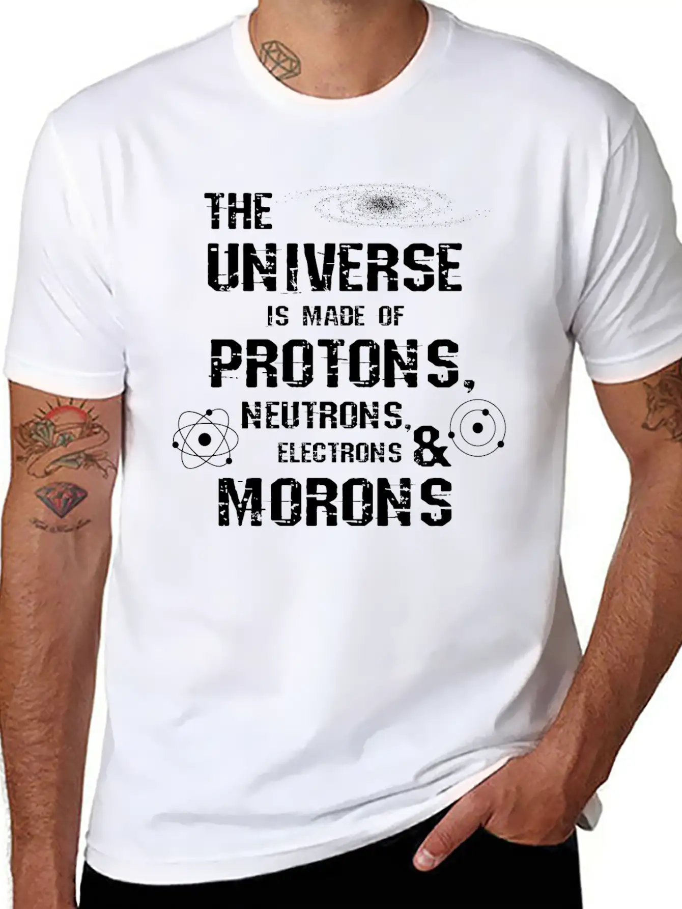Physicist Universe Essential Cotton Tee For Daily Outfits – Unisex Style