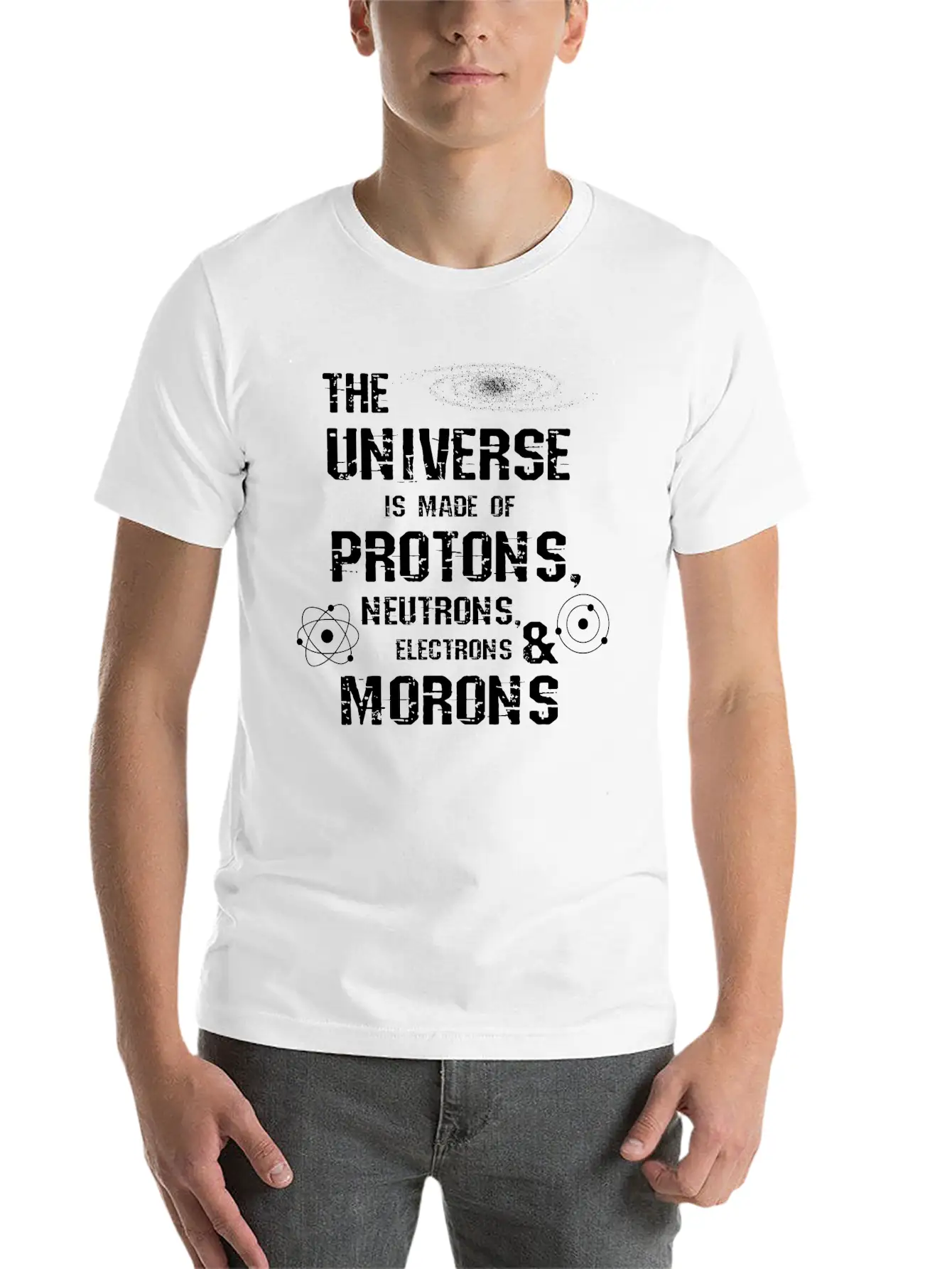 Physicist Universe Essential Cotton Tee For Daily Outfits – Unisex Style