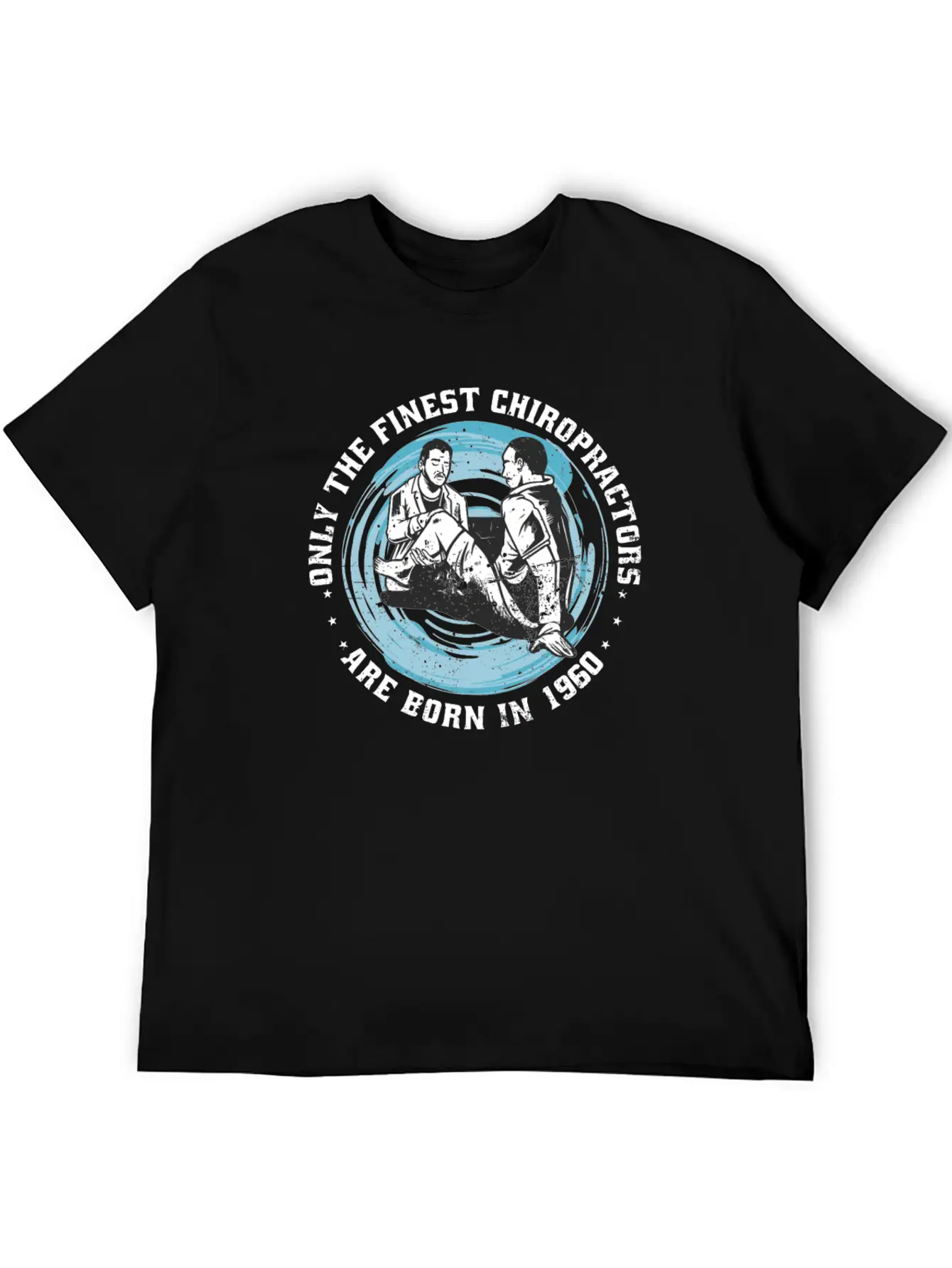 Physiotherapy Born In 1960 Vintage Birthday Casual Graphic T-Shirt – Simple And Comfortable Daily Wear