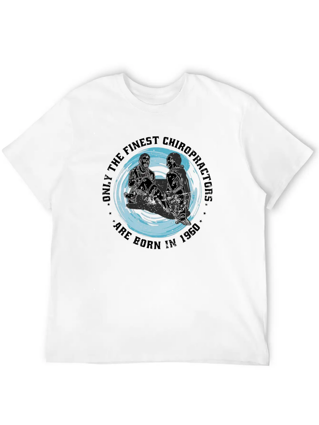 Physiotherapy Born In 1960 Vintage Birthday Casual Graphic T-Shirt – Simple And Comfortable Daily Wear