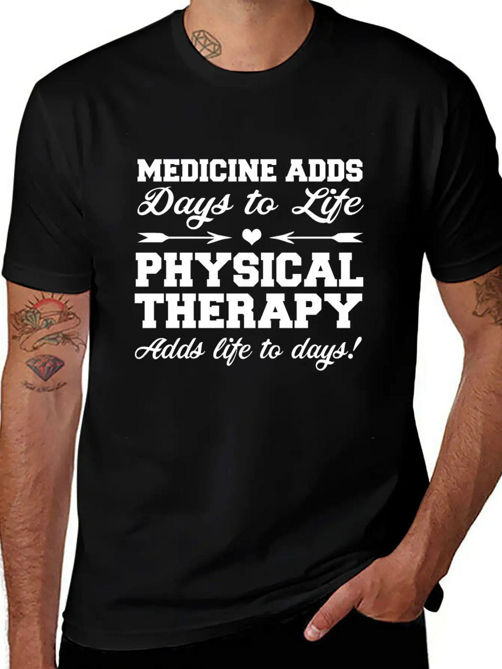 Physiotherapy Physiotherapist Gift Saying Funny Unisex Short Sleeve Soft Cotton T-Shirt – Casual Everyday Wear
