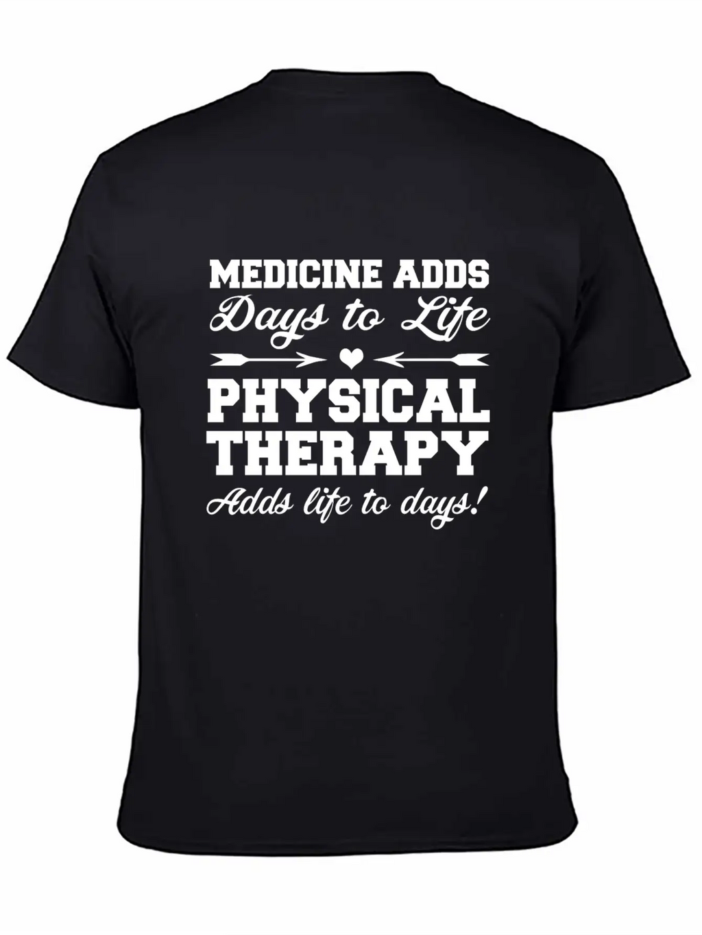 Physiotherapy Physiotherapist Gift Saying Funny Unisex Short Sleeve Soft Cotton T-Shirt – Casual Everyday Wear