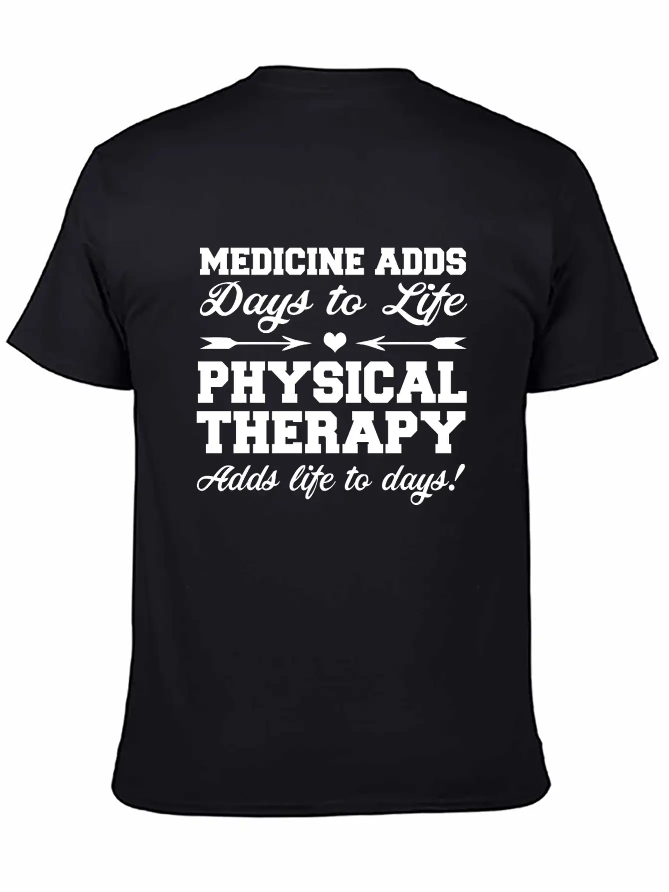 Physiotherapy Physiotherapist Gift Saying Funny Unisex Short Sleeve Soft Cotton T-Shirt – Casual Everyday Wear