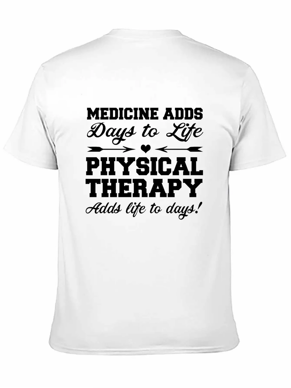 Physiotherapy Physiotherapist Gift Saying Funny Unisex Short Sleeve Soft Cotton T-Shirt – Casual Everyday Wear