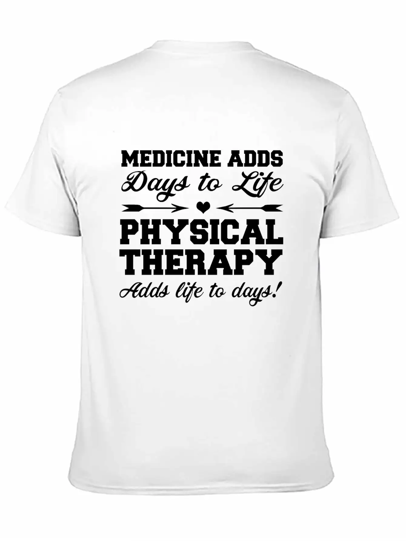 Physiotherapy Physiotherapist Gift Saying Funny Unisex Short Sleeve Soft Cotton T-Shirt – Casual Everyday Wear