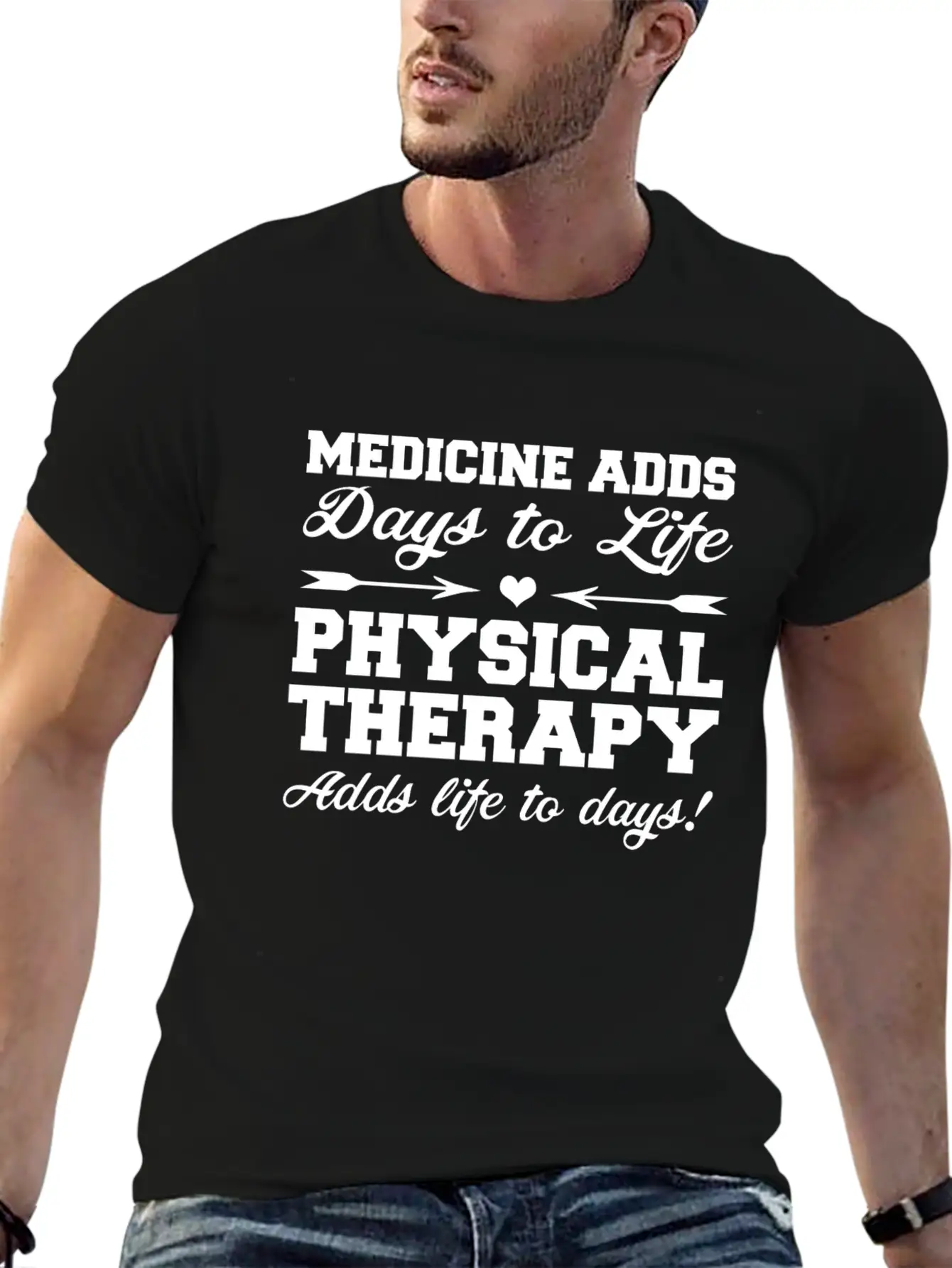 Physiotherapy Physiotherapist Gift Saying Funny Unisex Short Sleeve Soft Cotton T-Shirt – Casual Everyday Wear