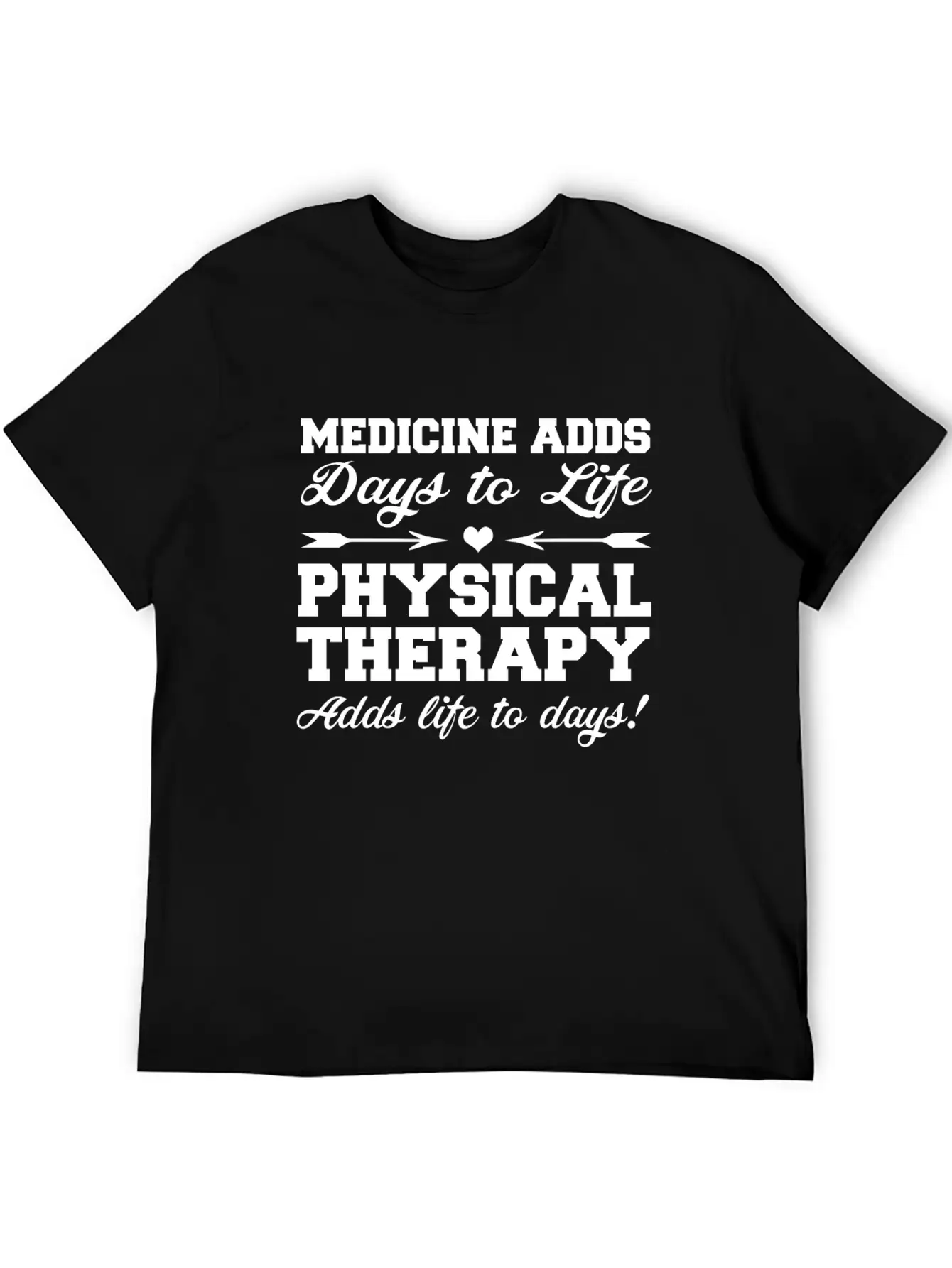 Physiotherapy Physiotherapist Gift Saying Funny Unisex Short Sleeve Soft Cotton T-Shirt – Casual Everyday Wear