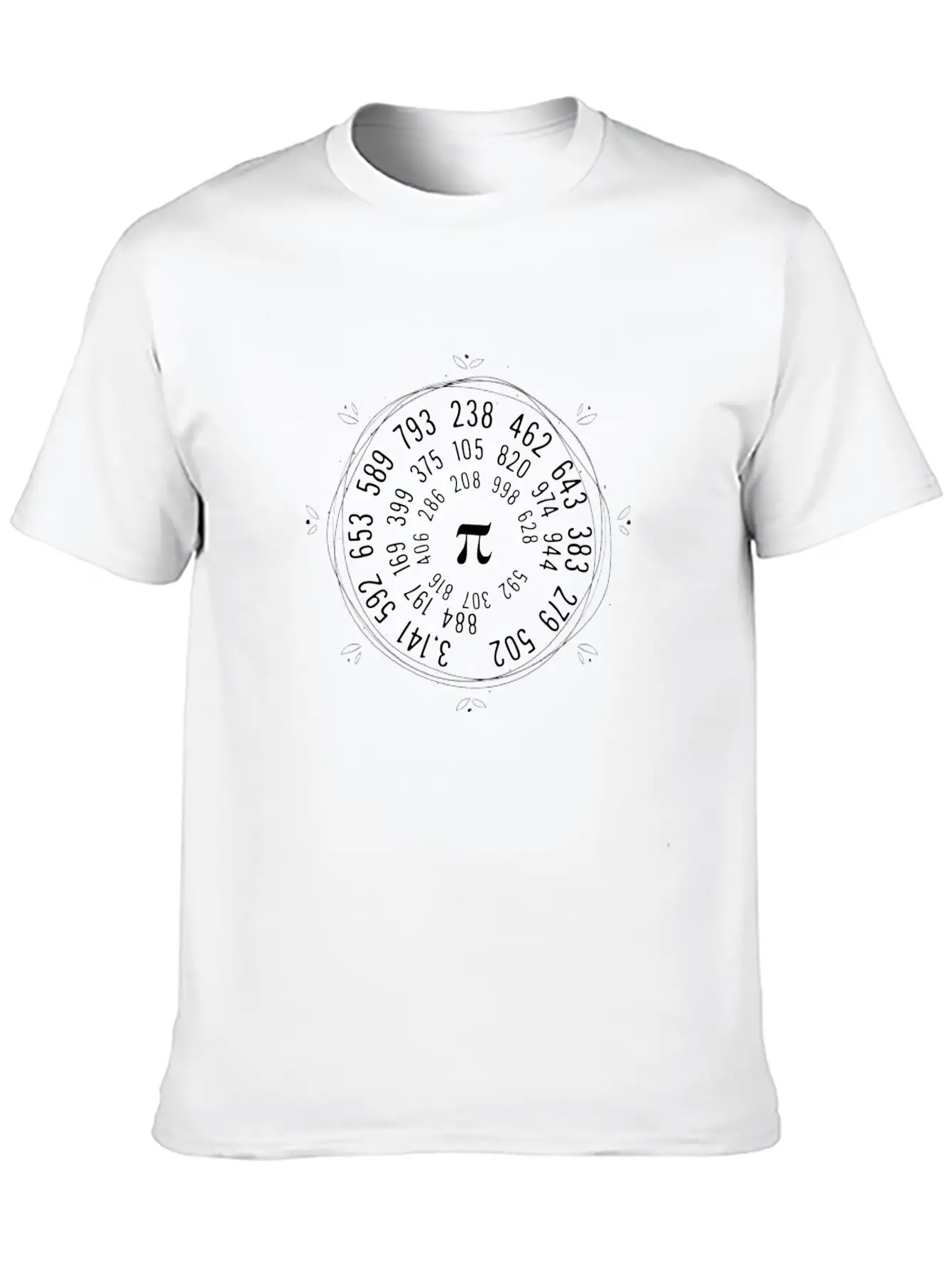 Pi 3. 14 Unisex Casual T-Shirt – Clean Design For Daily Comfort