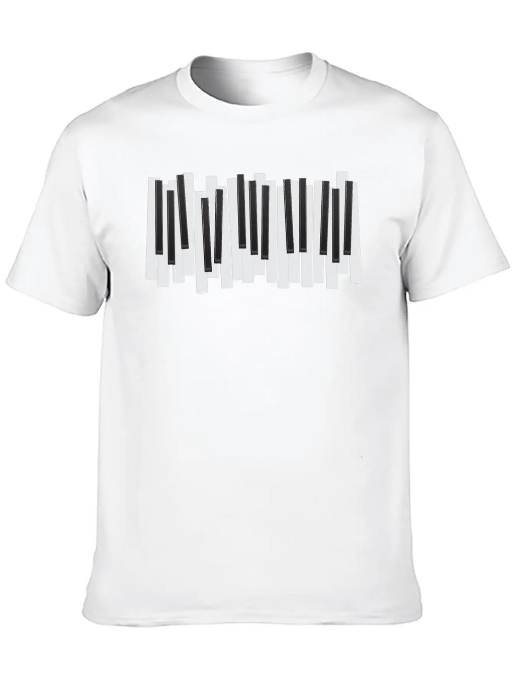 Pianist - Piano Keys Unisex Casual T-Shirt – Clean Design For Daily Comfort