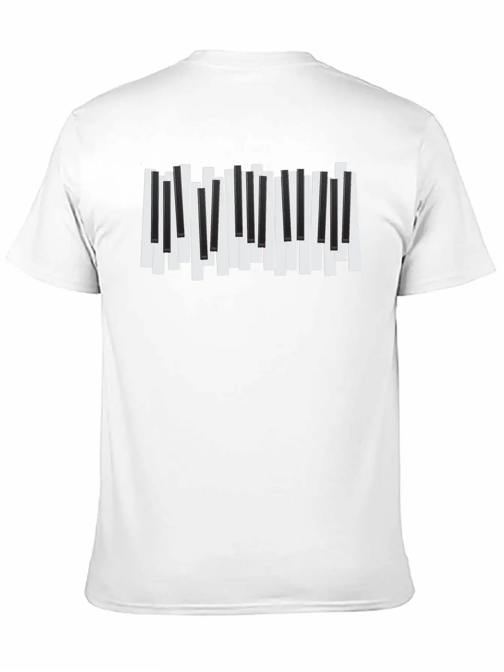 Pianist - Piano Keys Unisex Casual T-Shirt – Clean Design For Daily Comfort
