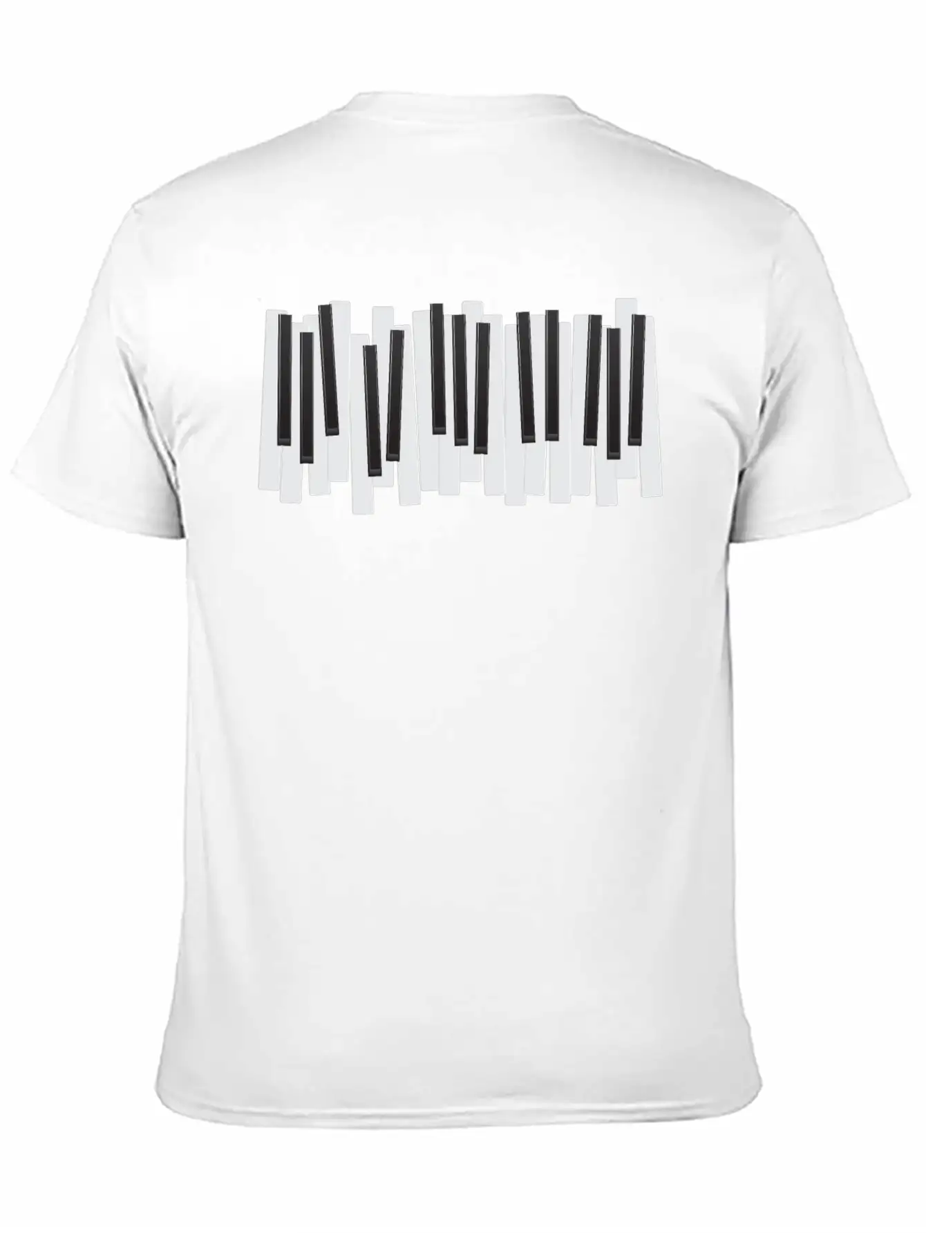 Pianist - Piano Keys Unisex Casual T-Shirt – Clean Design For Daily Comfort