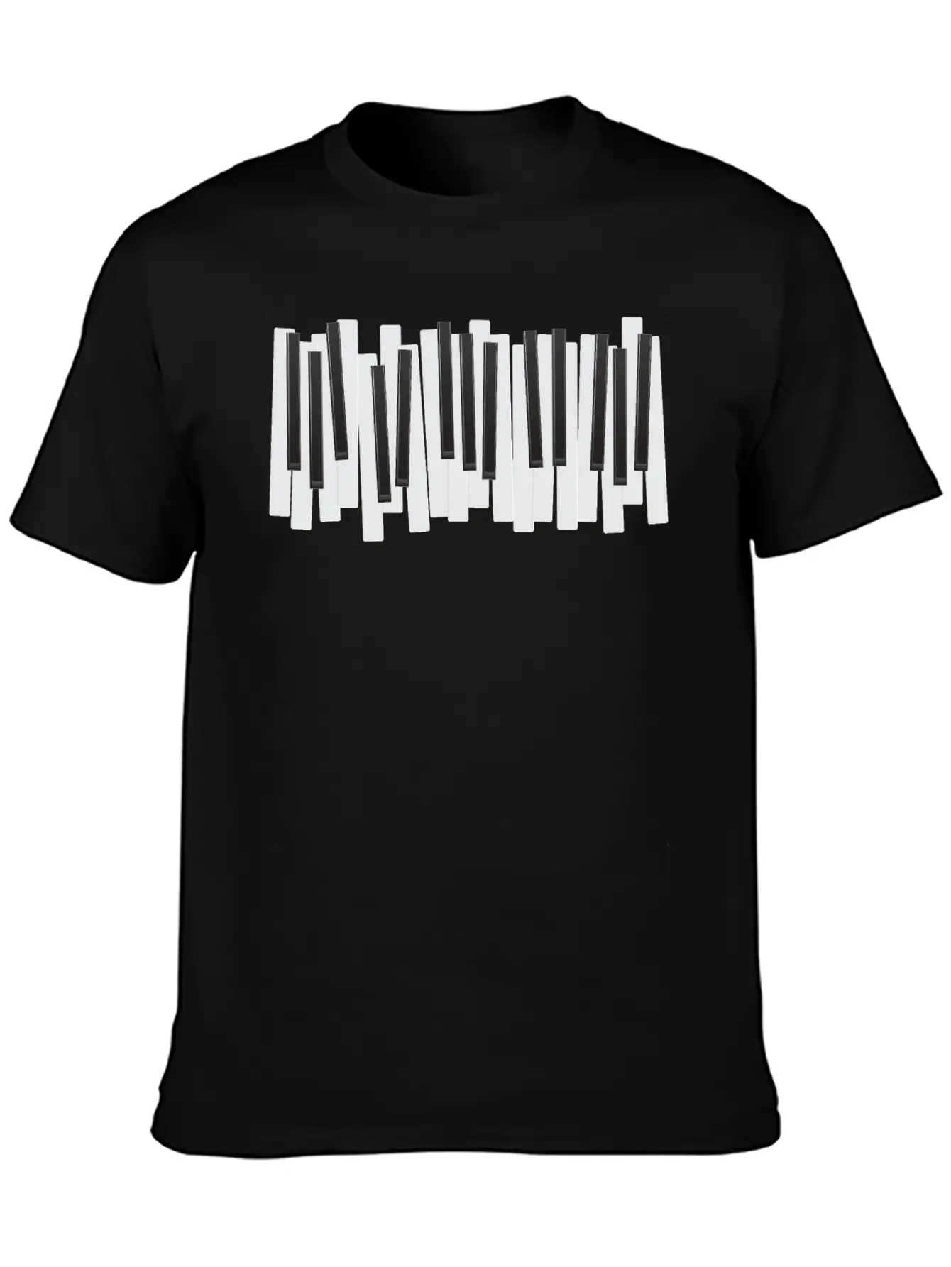 Pianist - Piano Keys Unisex Casual T-Shirt – Clean Design For Daily Comfort