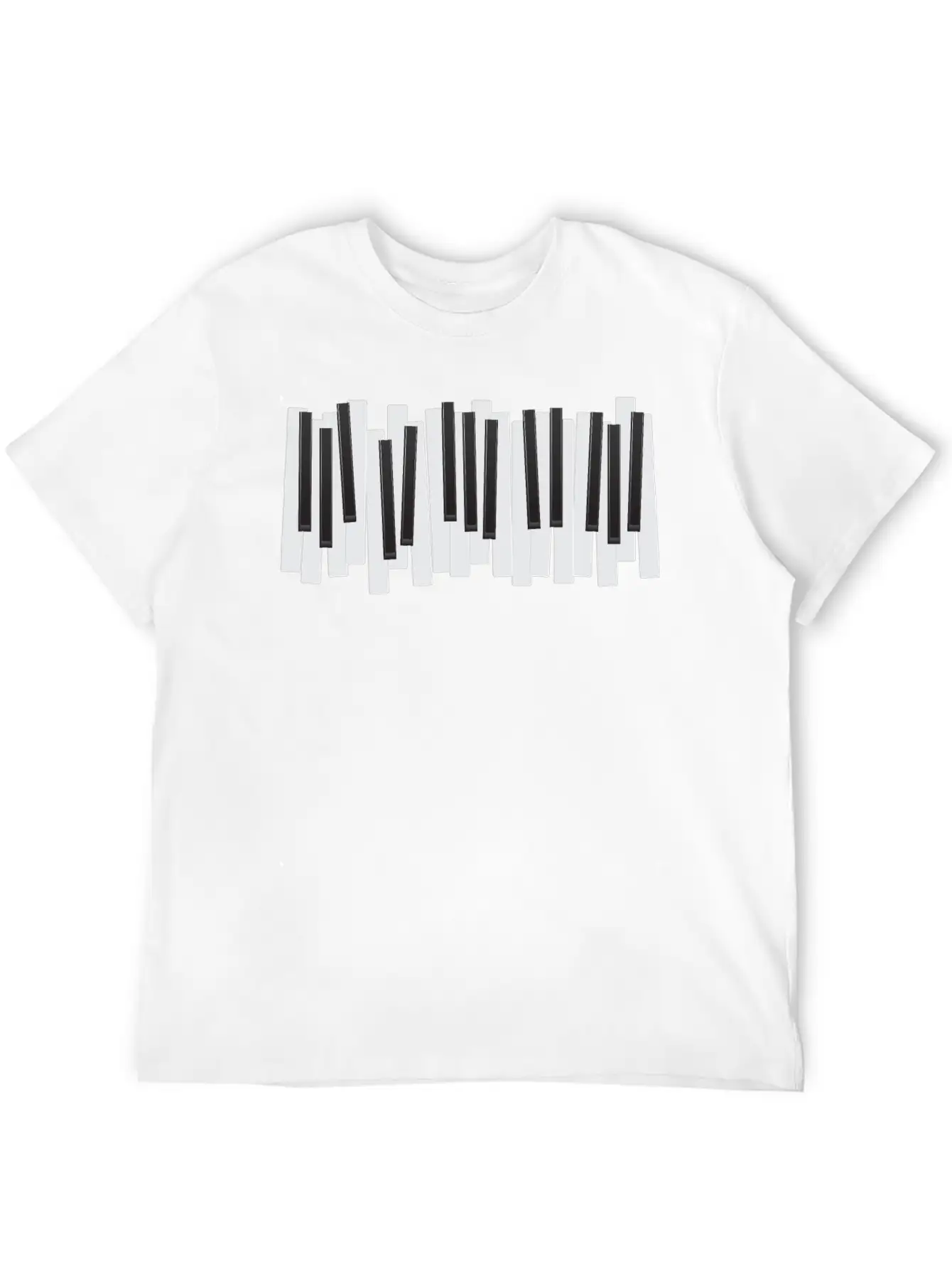 Pianist - Piano Keys Unisex Casual T-Shirt – Clean Design For Daily Comfort