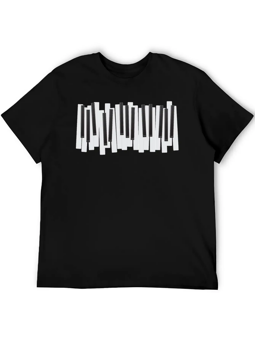 Pianist - Piano Keys Unisex Casual T-Shirt – Clean Design For Daily Comfort
