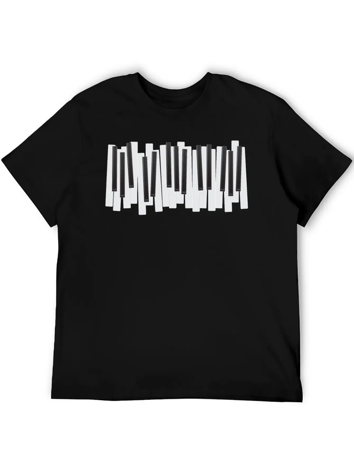 Pianist - Piano Keys Unisex Casual T-Shirt – Clean Design For Daily Comfort
