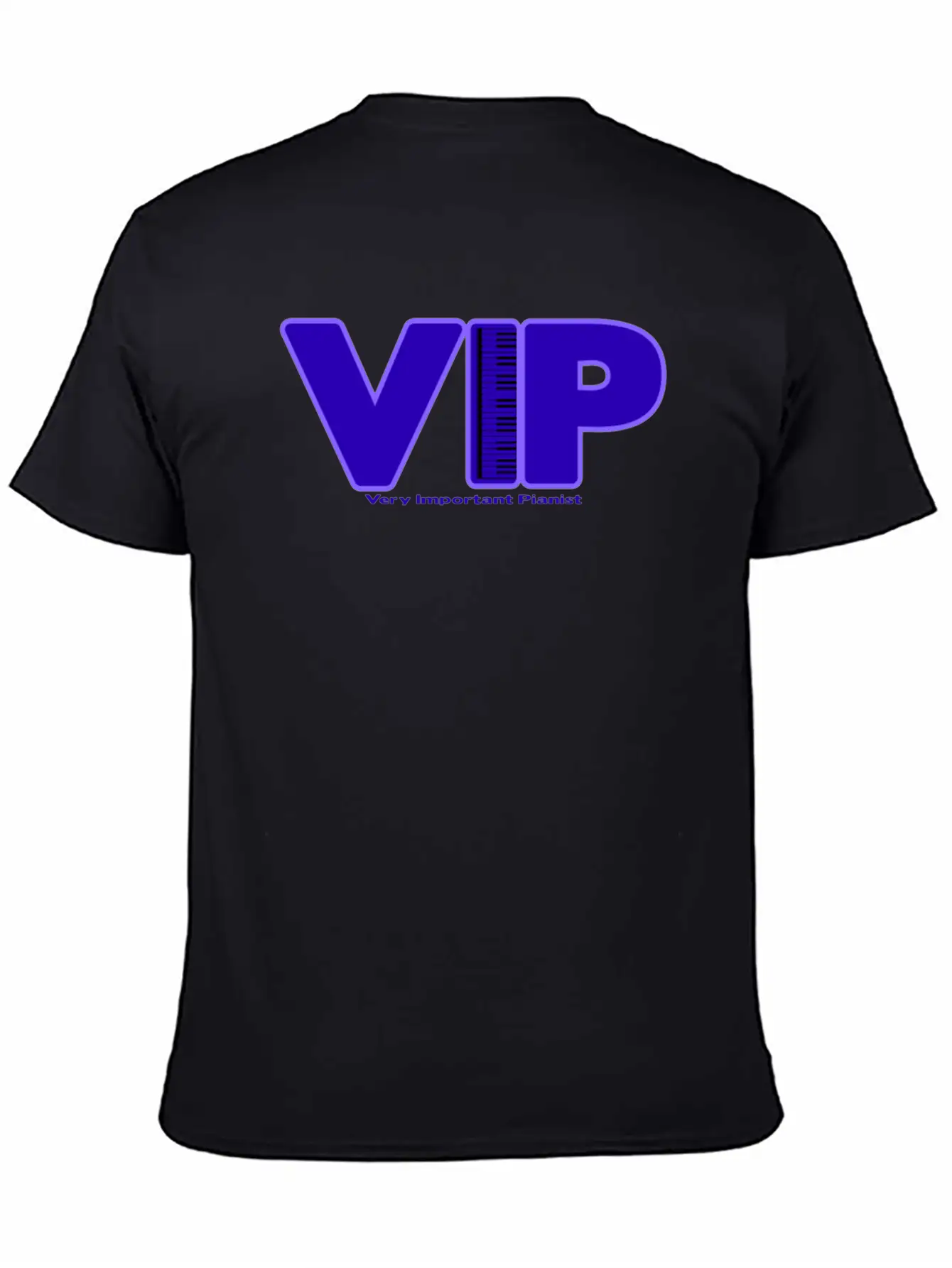Pianist Piano Player Musician Music Gift Unisex Short Sleeve Soft Cotton T-Shirt – Casual Everyday Wear
