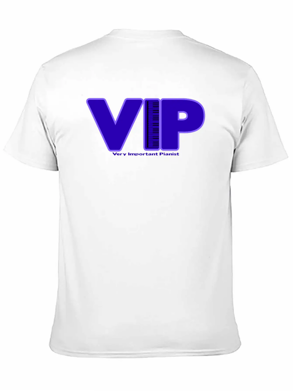 Pianist Piano Player Musician Music Gift Unisex Short Sleeve Soft Cotton T-Shirt – Casual Everyday Wear