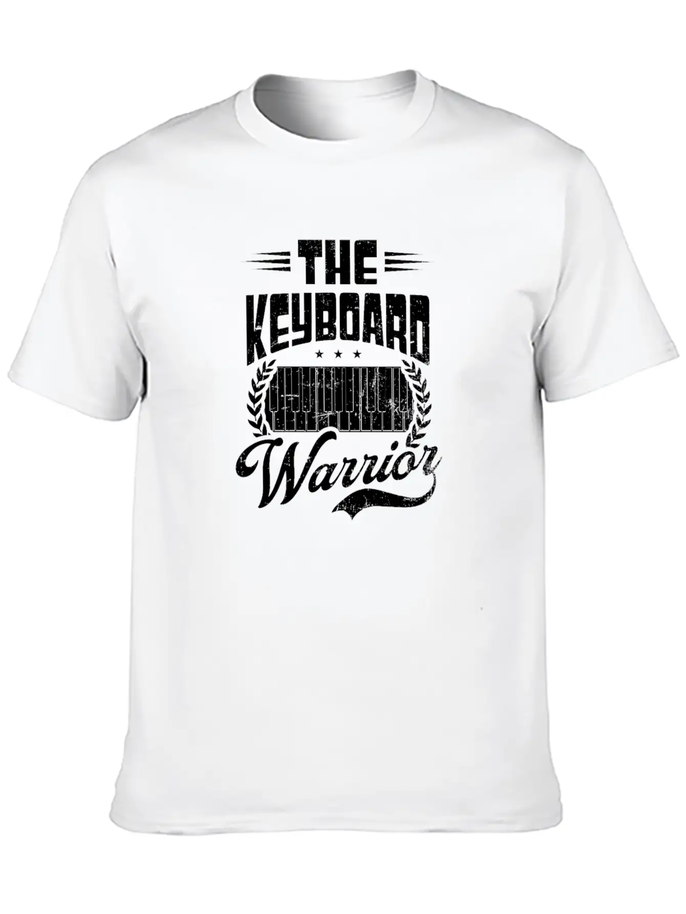Pianist The Keyboard Warrior Unisex Casual T-Shirt – Clean Design For Daily Comfort