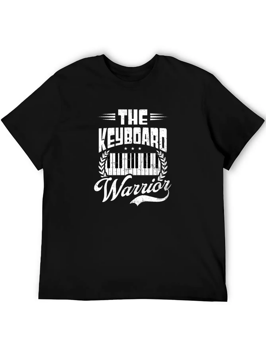 Pianist The Keyboard Warrior Unisex Casual T-Shirt – Clean Design For Daily Comfort