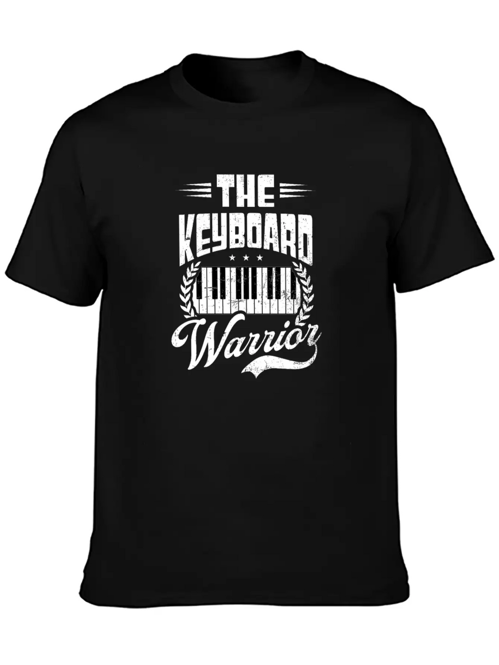 Pianist The Keyboard Warrior Unisex Casual T-Shirt – Clean Design For Daily Comfort