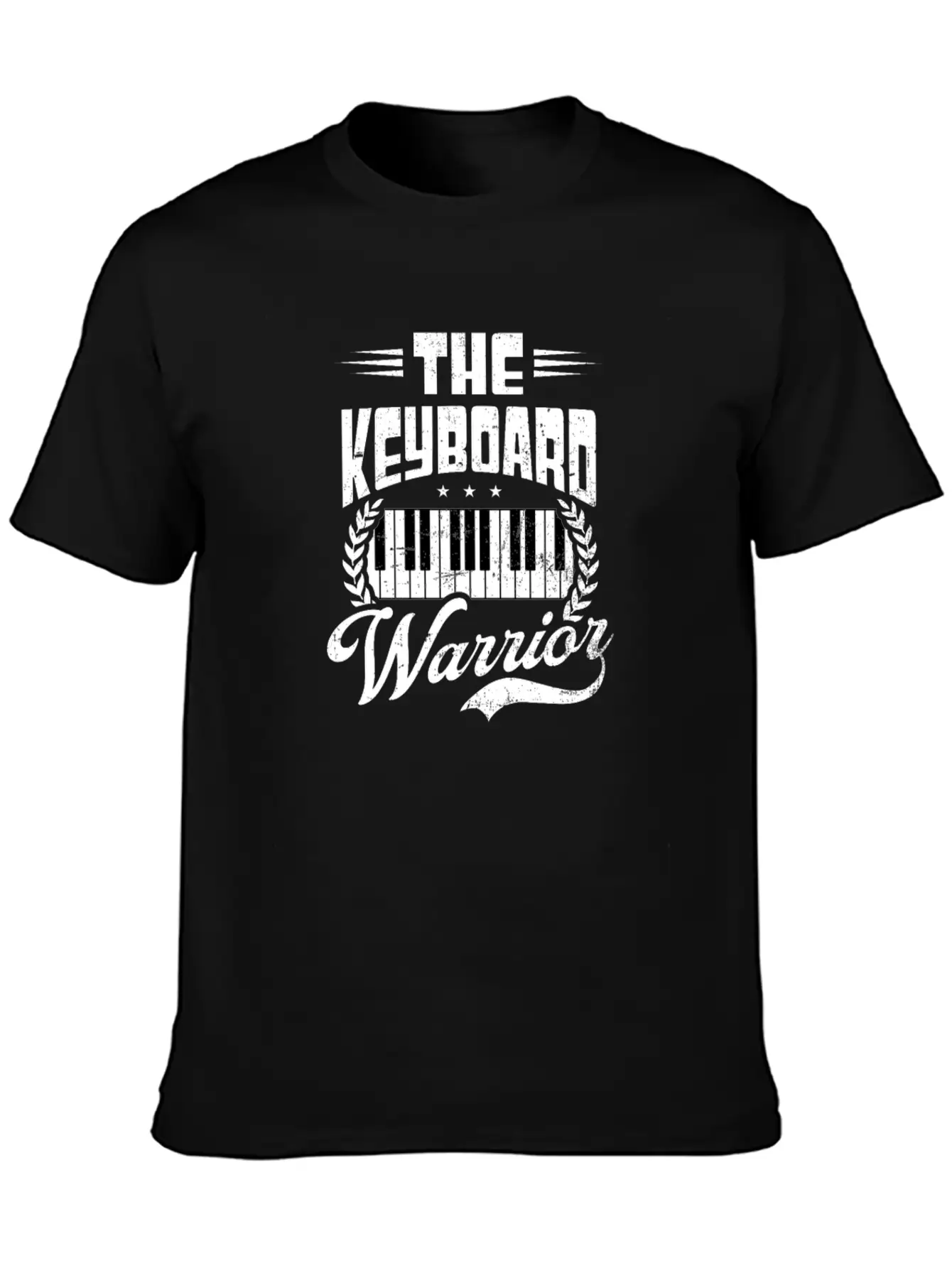 Pianist The Keyboard Warrior Unisex Casual T-Shirt – Clean Design For Daily Comfort