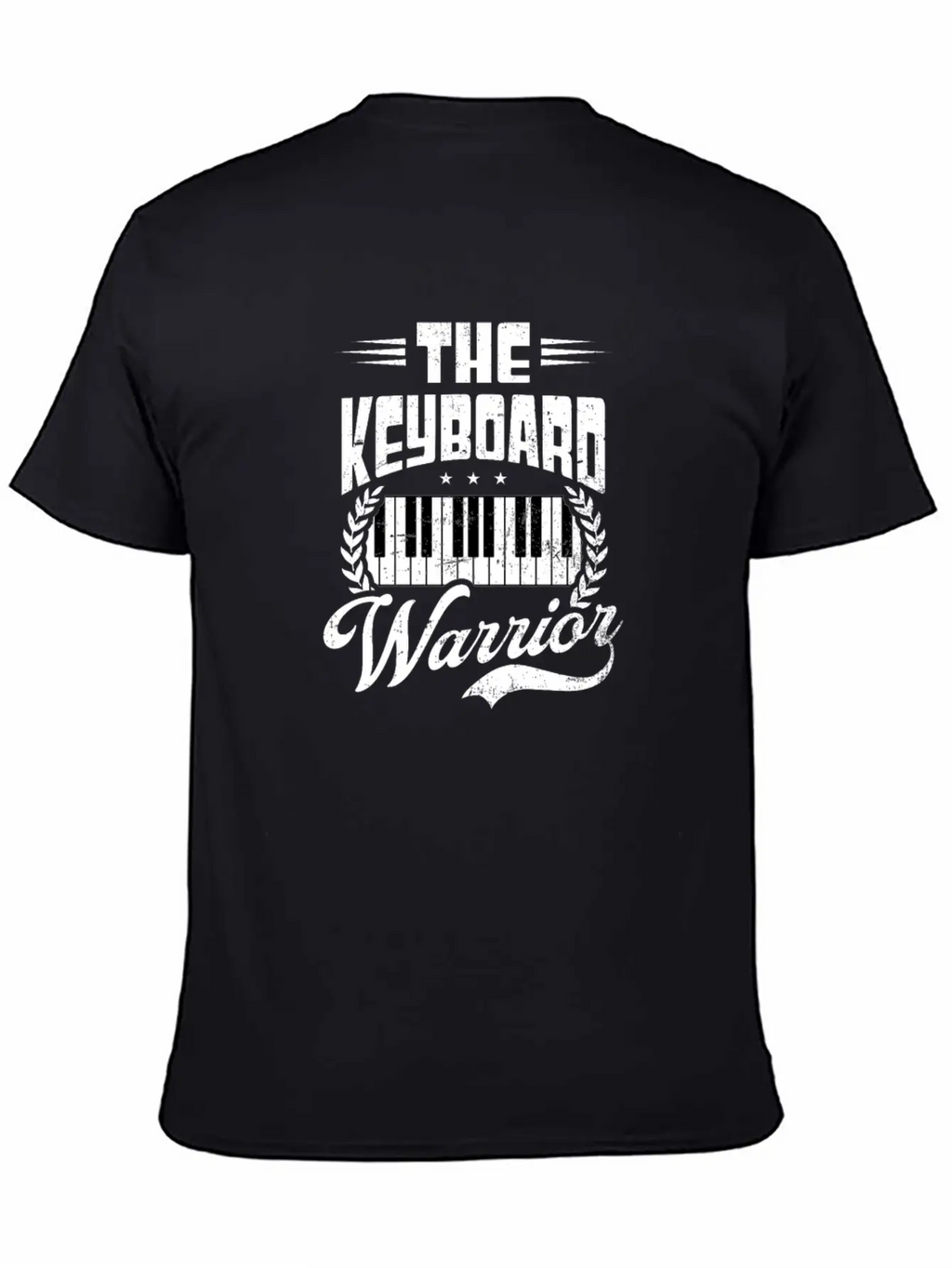 Pianist The Keyboard Warrior Unisex Casual T-Shirt – Clean Design For Daily Comfort