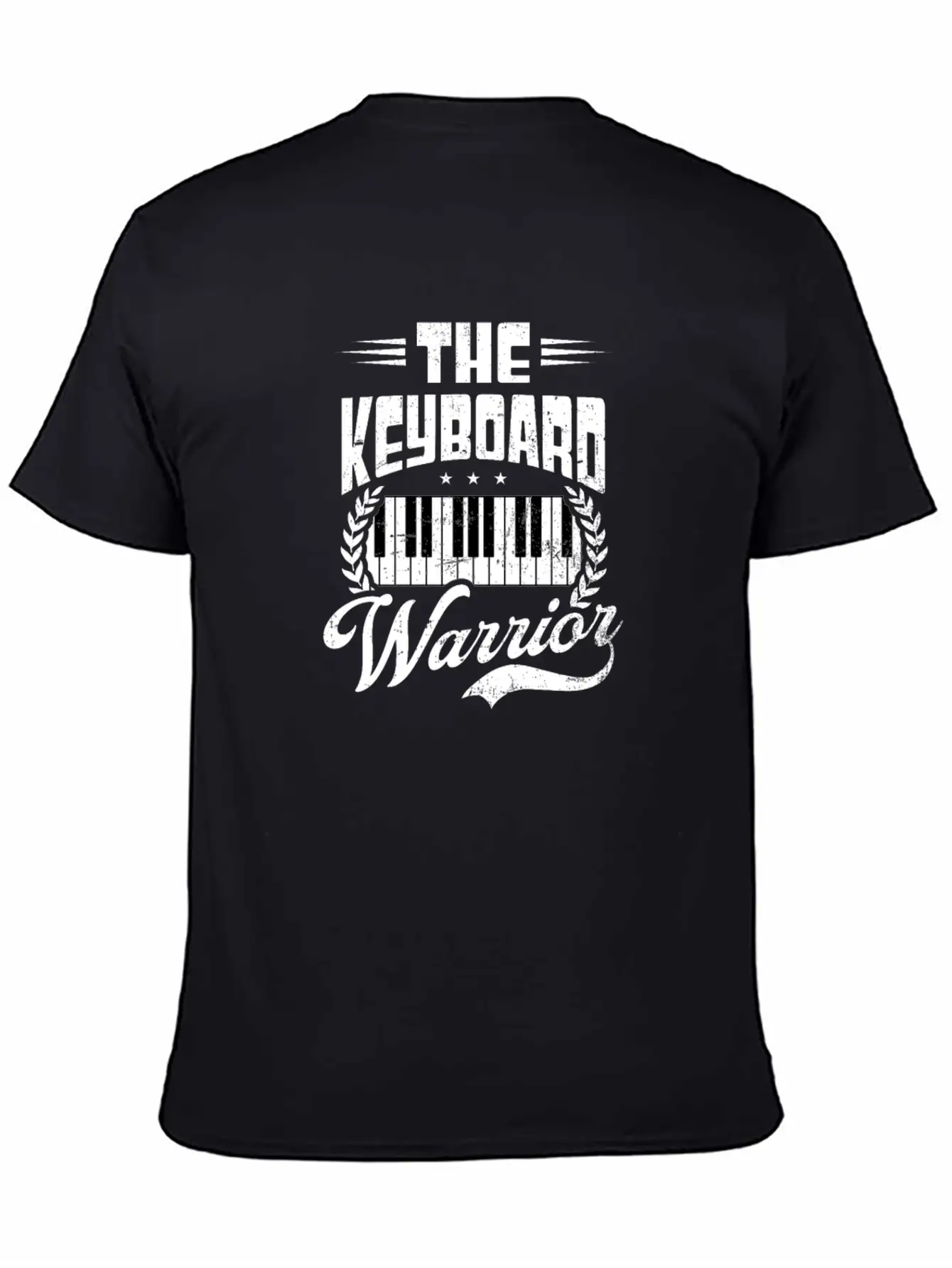 Pianist The Keyboard Warrior Unisex Casual T-Shirt – Clean Design For Daily Comfort