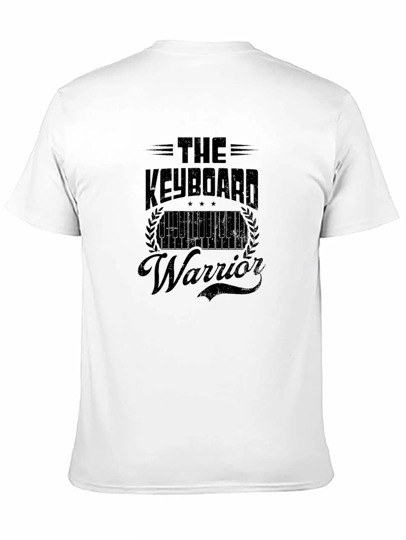Pianist The Keyboard Warrior Unisex Casual T-Shirt – Clean Design For Daily Comfort