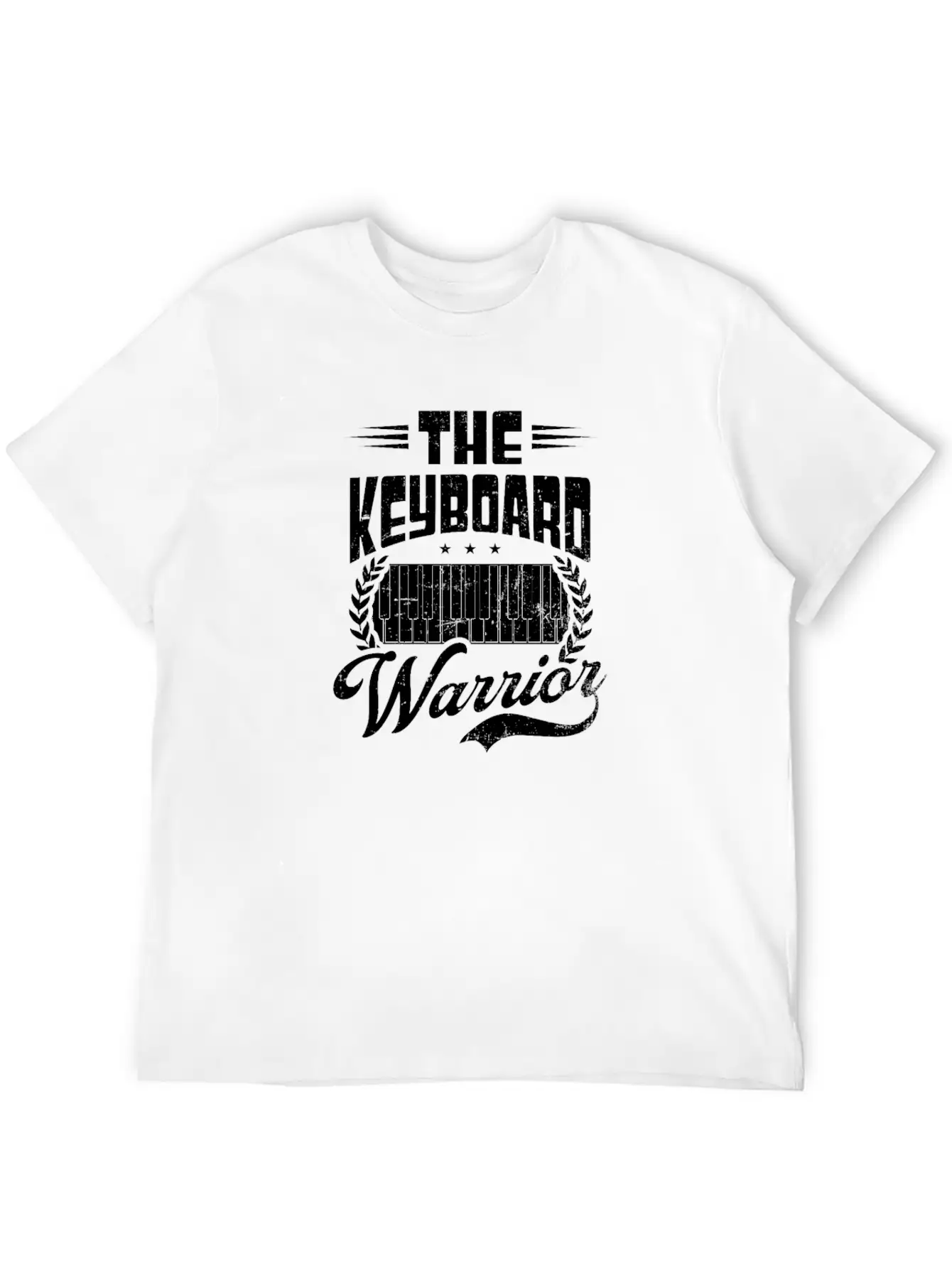 Pianist The Keyboard Warrior Unisex Casual T-Shirt – Clean Design For Daily Comfort