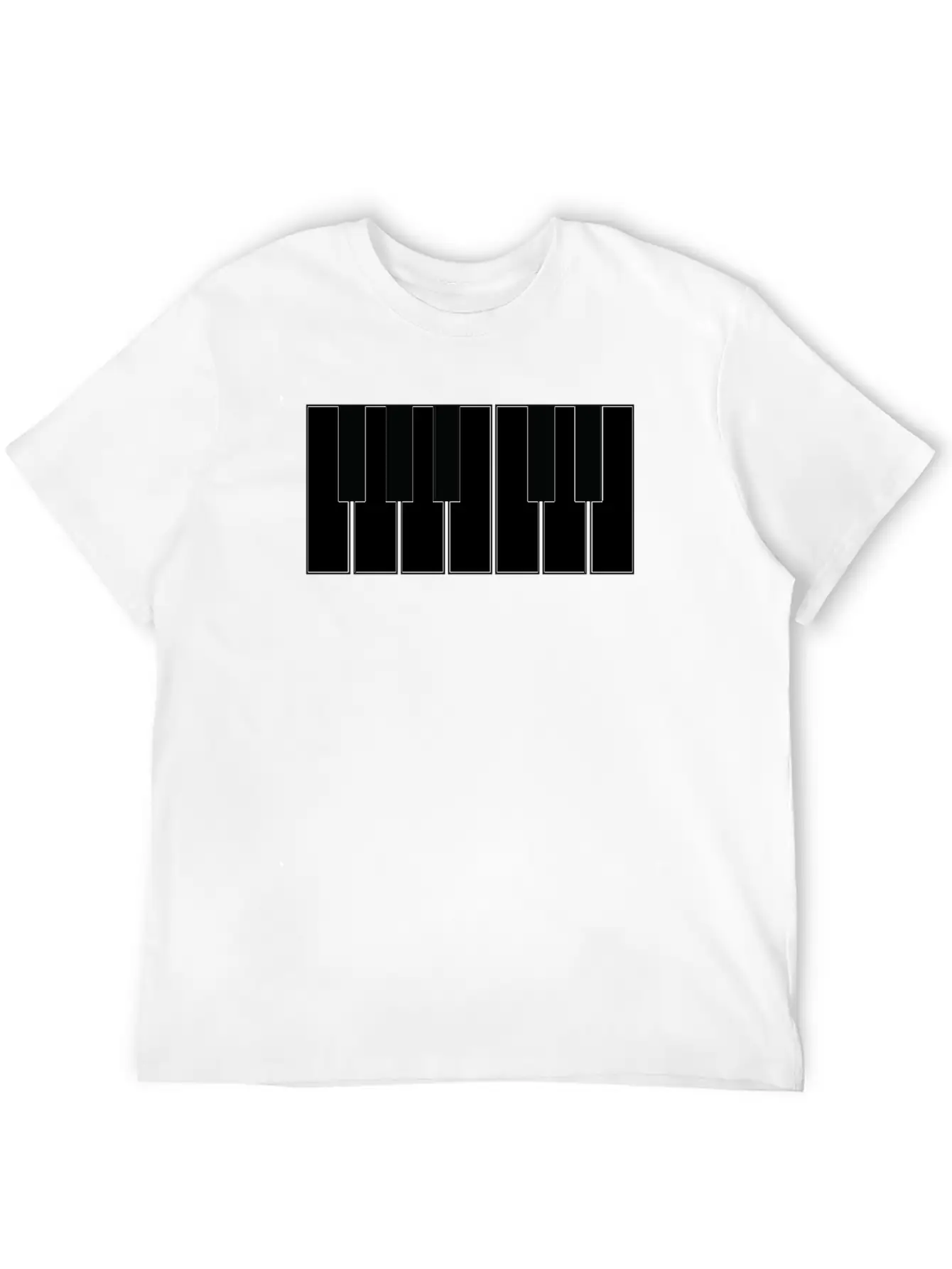 Piano Breathable Soft Cotton T-Shirt – Timeless Casual Look