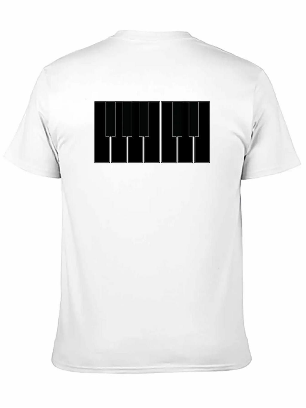 Piano Breathable Soft Cotton T-Shirt – Timeless Casual Look