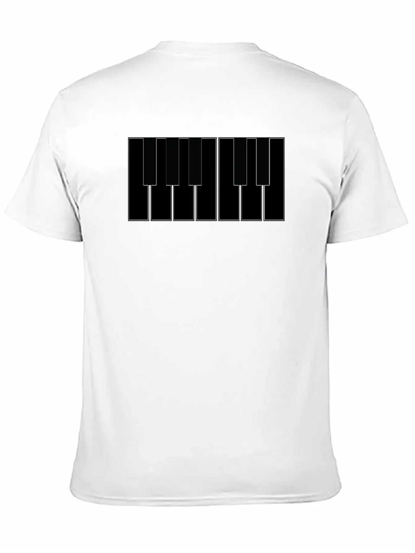 Piano Breathable Soft Cotton T-Shirt – Timeless Casual Look